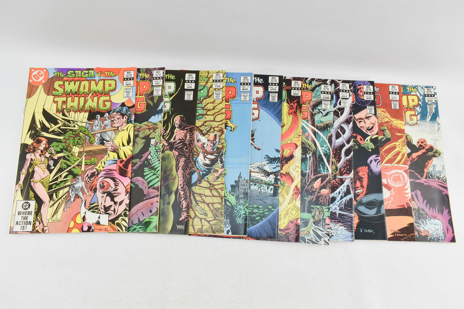 Grp 12 DC Comics The Saga of Swamp Thing - Bronze Age (1 of 6)