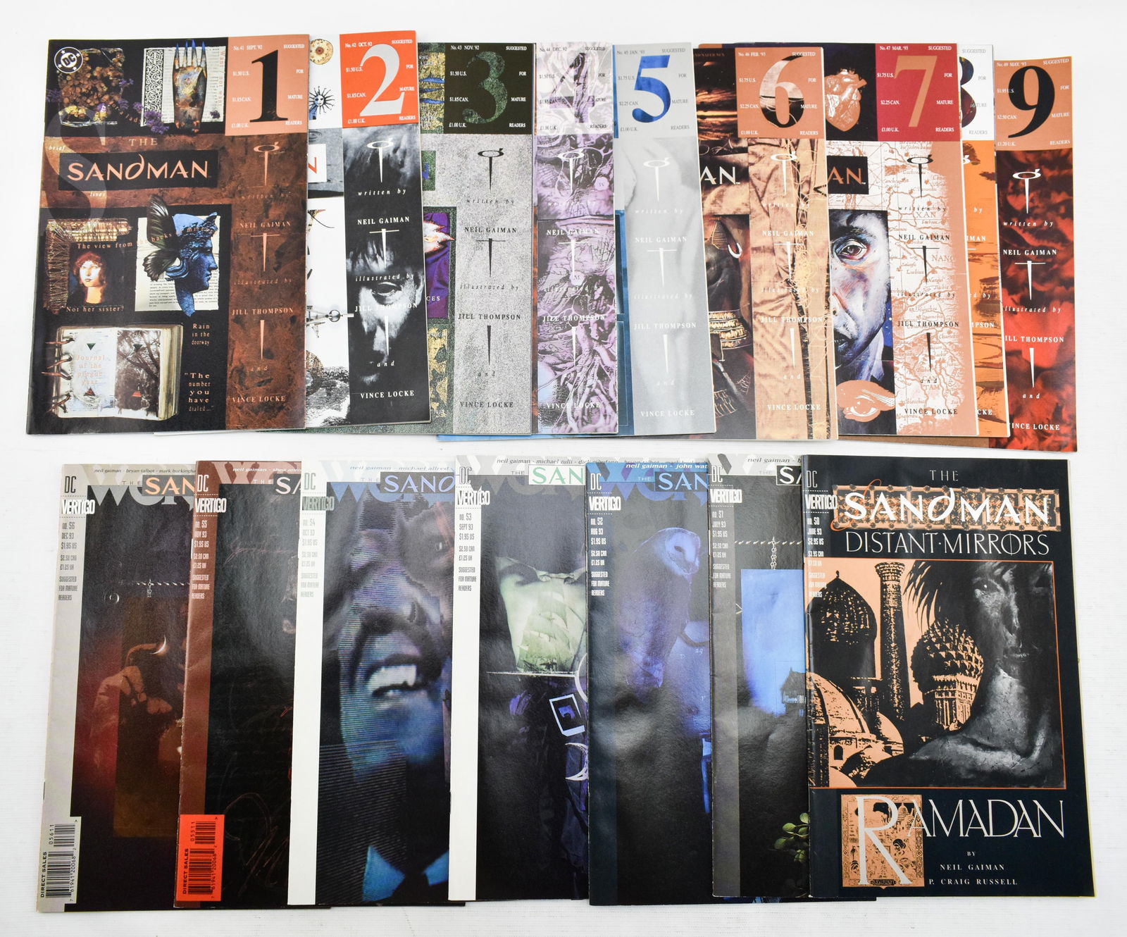 DC Comics Sandman Vol.2 Issues 41-56 (1 of 9)