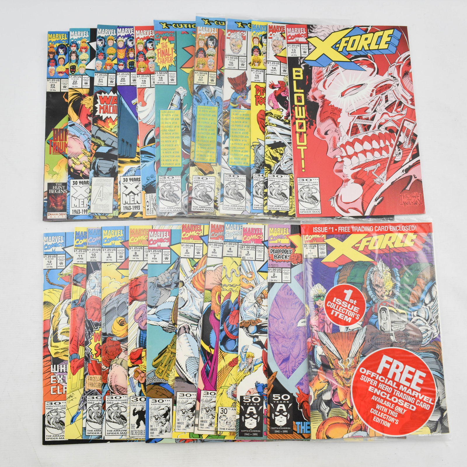 Marvel Comics "X-Force" Issues 1-23 (1 of 9)