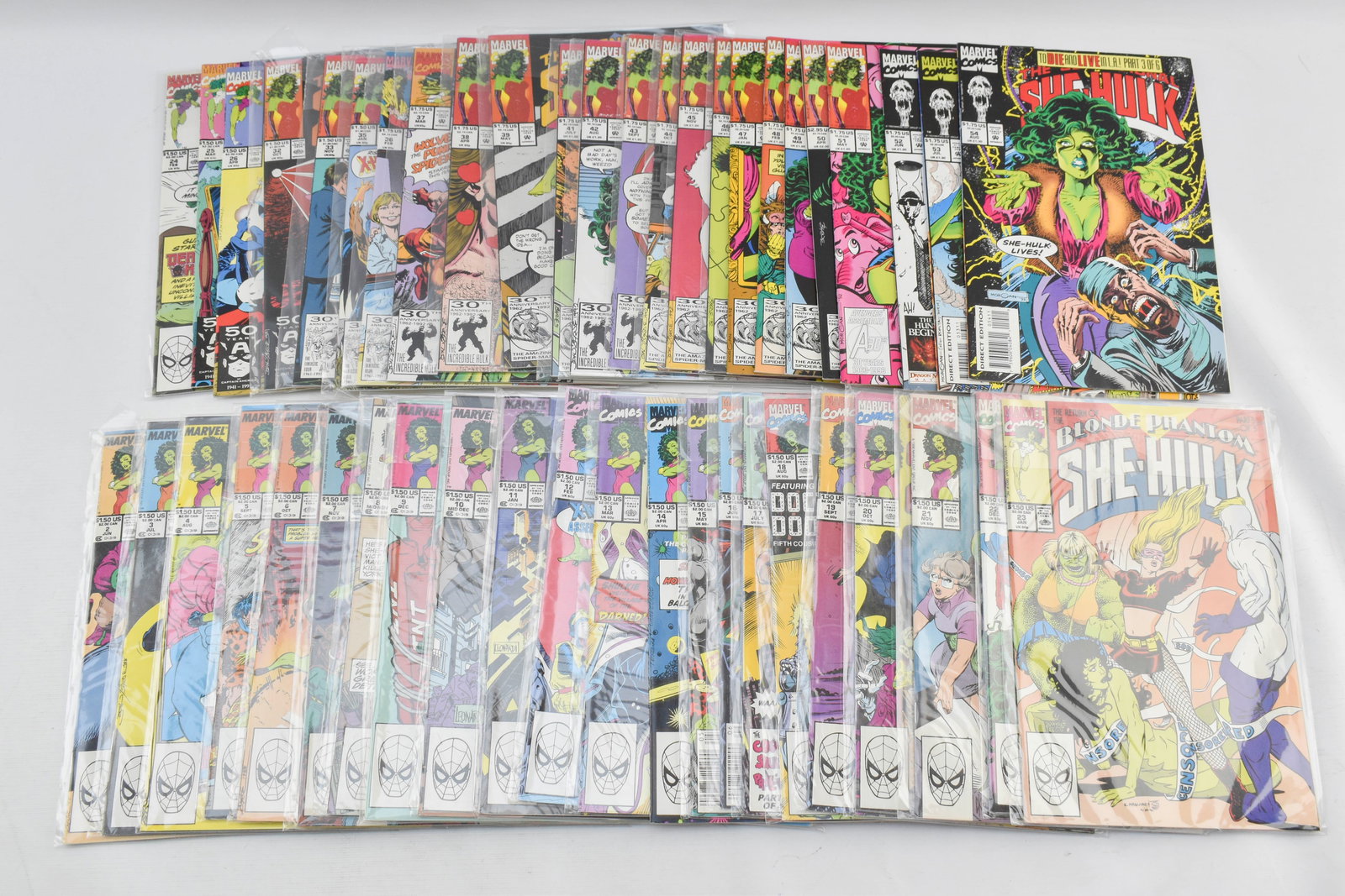 Grp 46 Marvel "Sensational She-Hulk" Vol. 2 Comics (1 of 20)