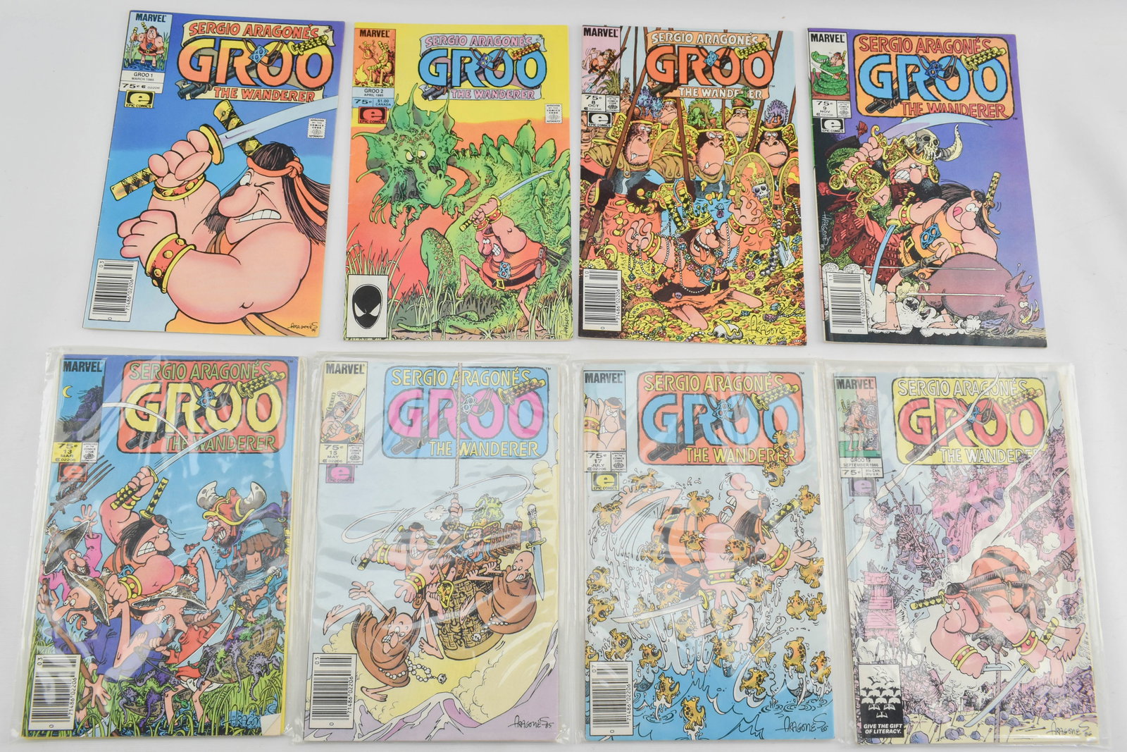 Grp 12 Marvel Comics "Groo the Wanderer" Vol 2. (1 of 2)