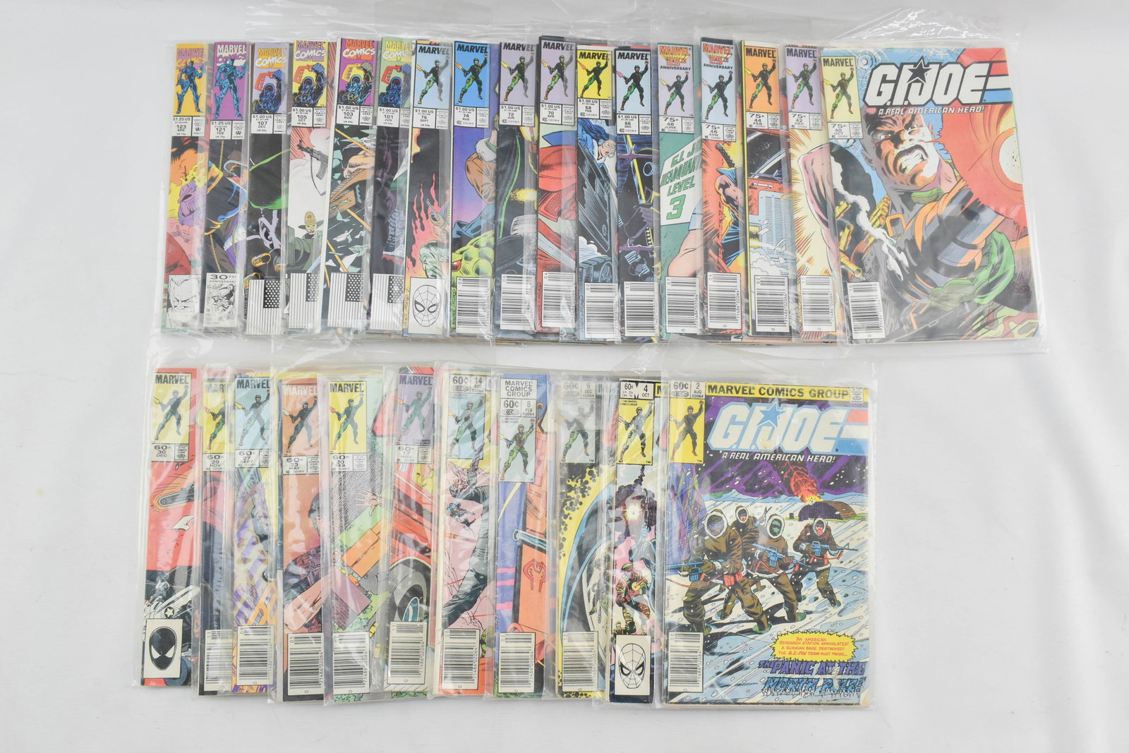 Grp 52 Marvel Comics "G.I. Joe: a Real American Hero" (1 of 20)