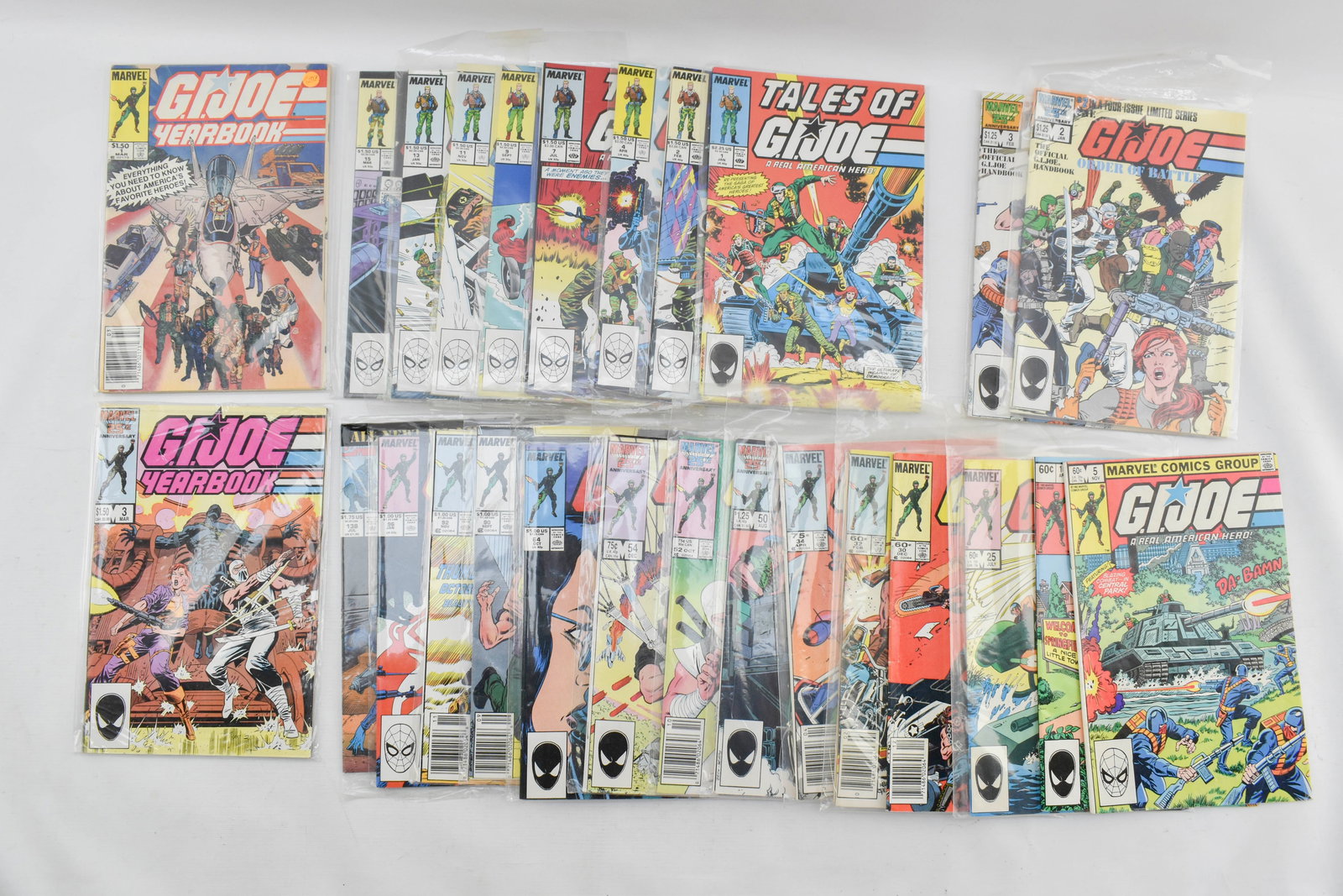 Grp Assorted Marvel "G.I. Joe" Comics (1 of 20)
