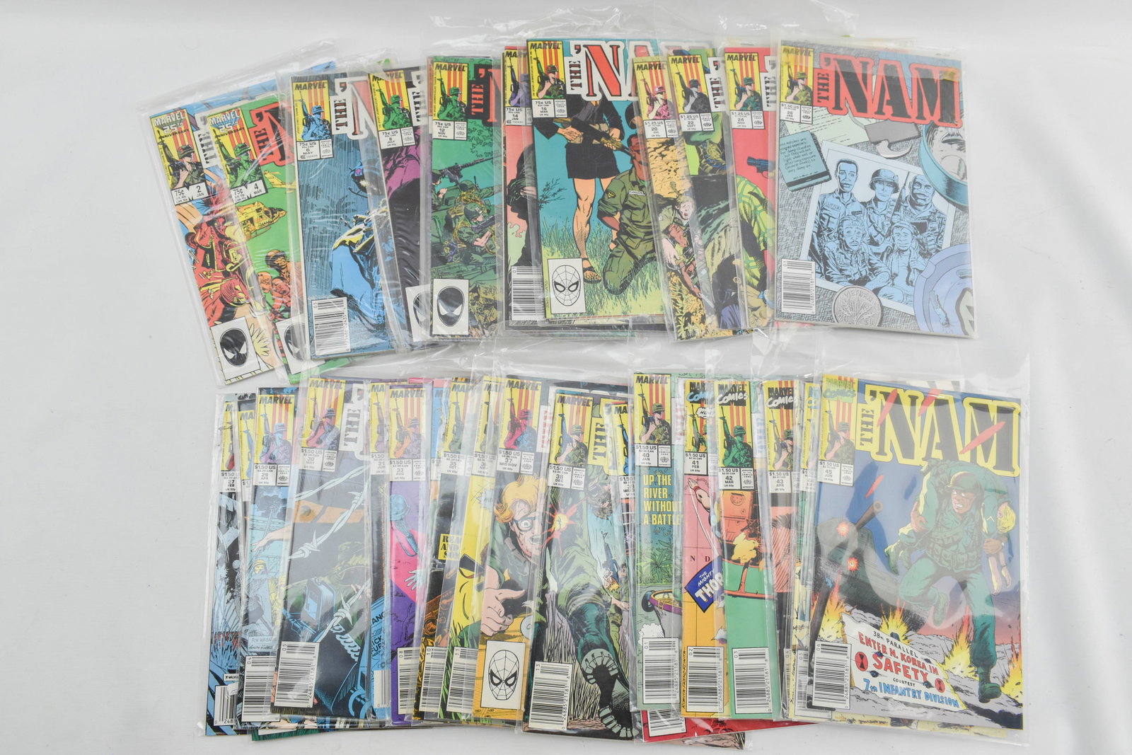 Grp 41 Marvel Comics "The 'Nam" 1988-1990 (1 of 11)