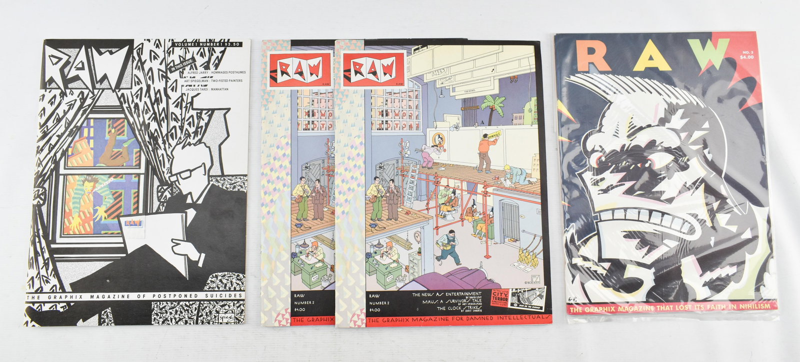 Grp 4 Art Spiegelman Raw Graphix Magazines (1 of 7)