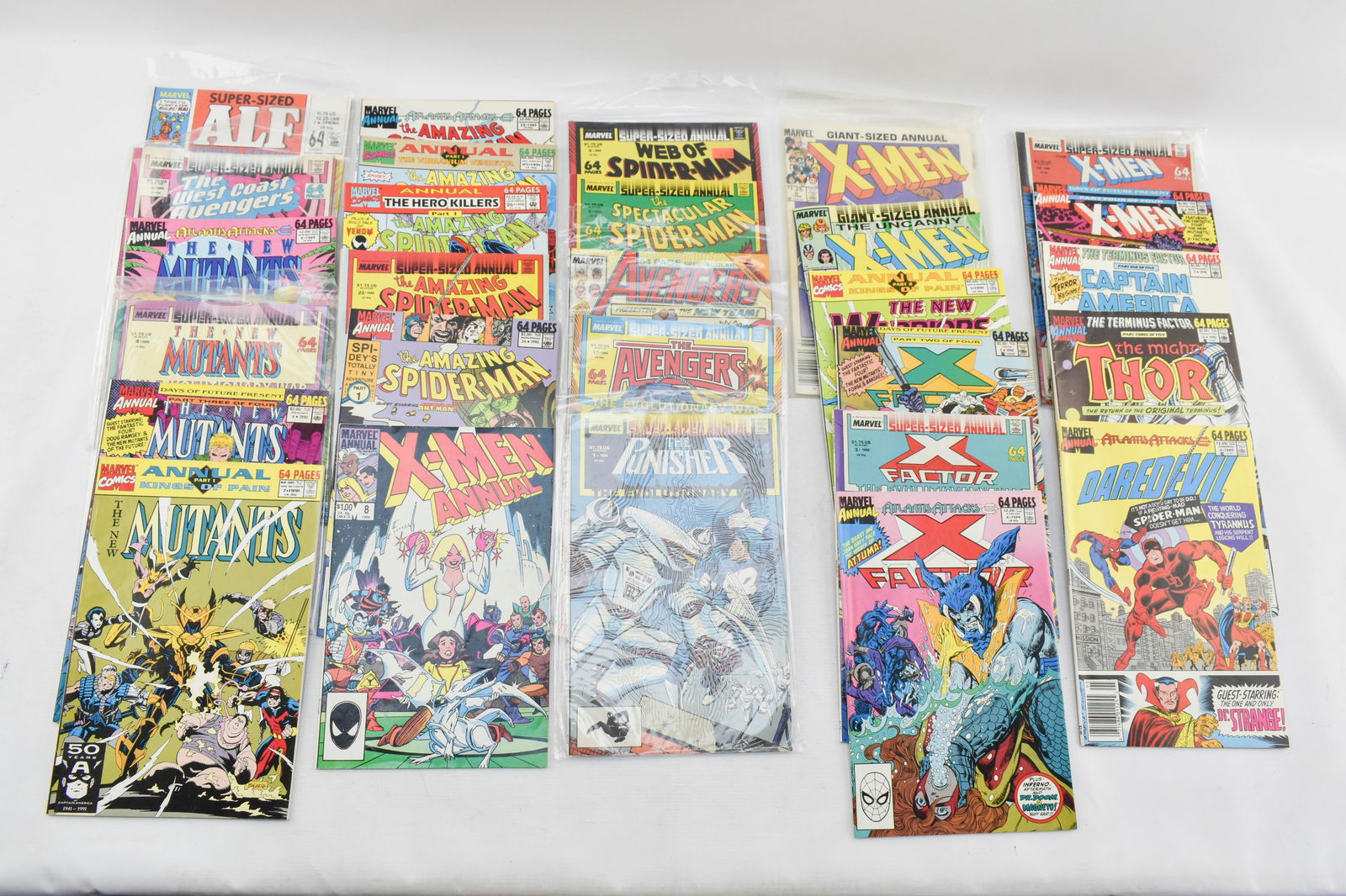 Grp 28 Marvel Annual Comics - Copper & Modern Age (1 of 11)