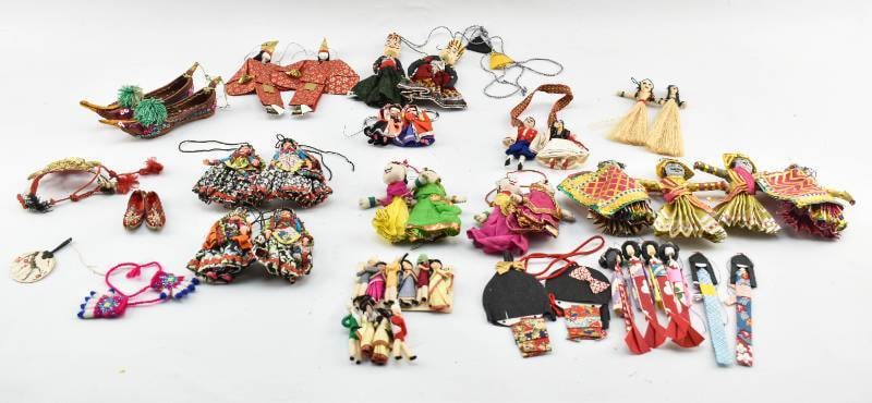 Handmade East Asian and South Asian Worry Dolls (1 of 16)