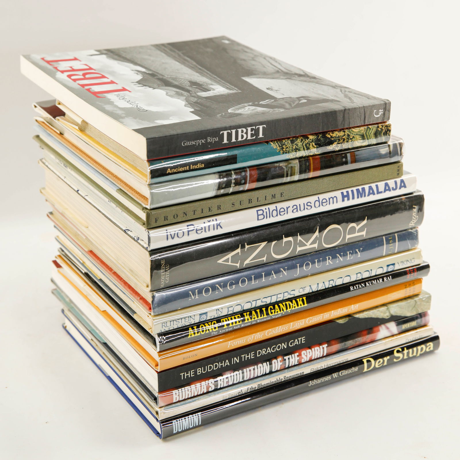 Box of Rare Antique Books On Asia, Buddhism, & Art (1 of 1)