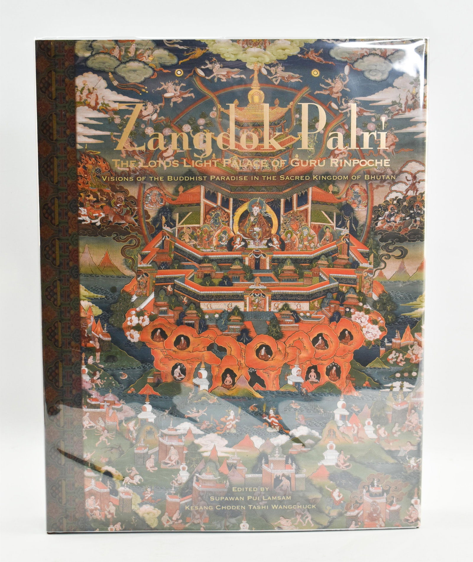 Zangdok Palri: The Lotus Light Palace of Guru Rinpoche Book: Zangdok Palri: The Lotus Light Palace of Guru Rinpoche, Visions of the Buddhist Paradise in the Sacred Kingdom of Bhutan edited by Supawan Pui Lamsam & Kesang Choden Tashi Wangchuck. Includes protecti