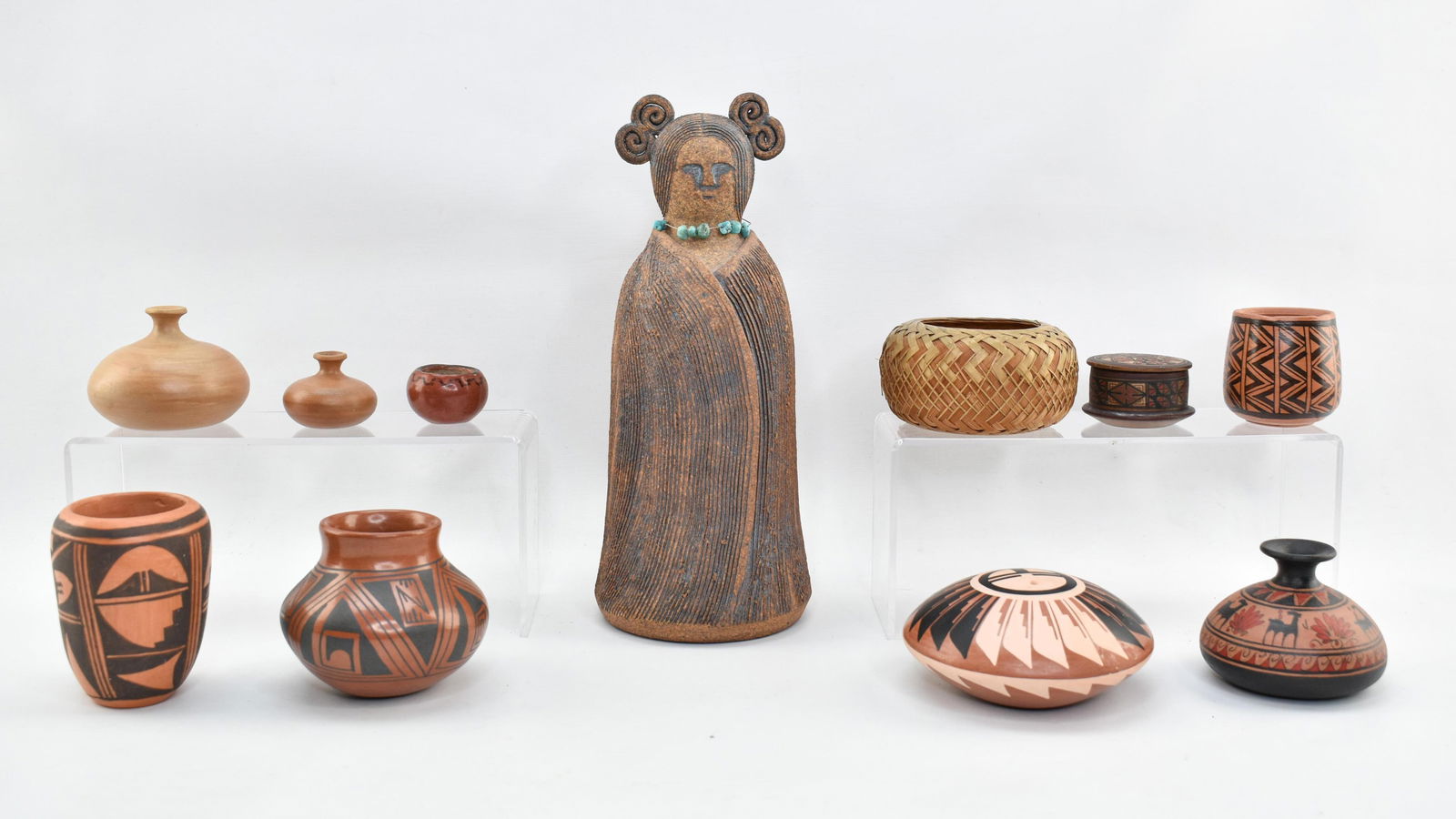 Grp Assorted Pottery Items, Some Native American (1 of 20)