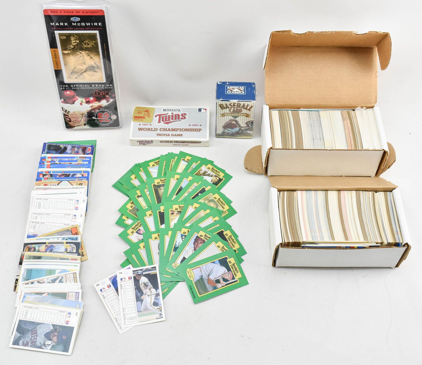 3 Boxes Baseball Cards, 23KT Commemorative Card (1 of 7)