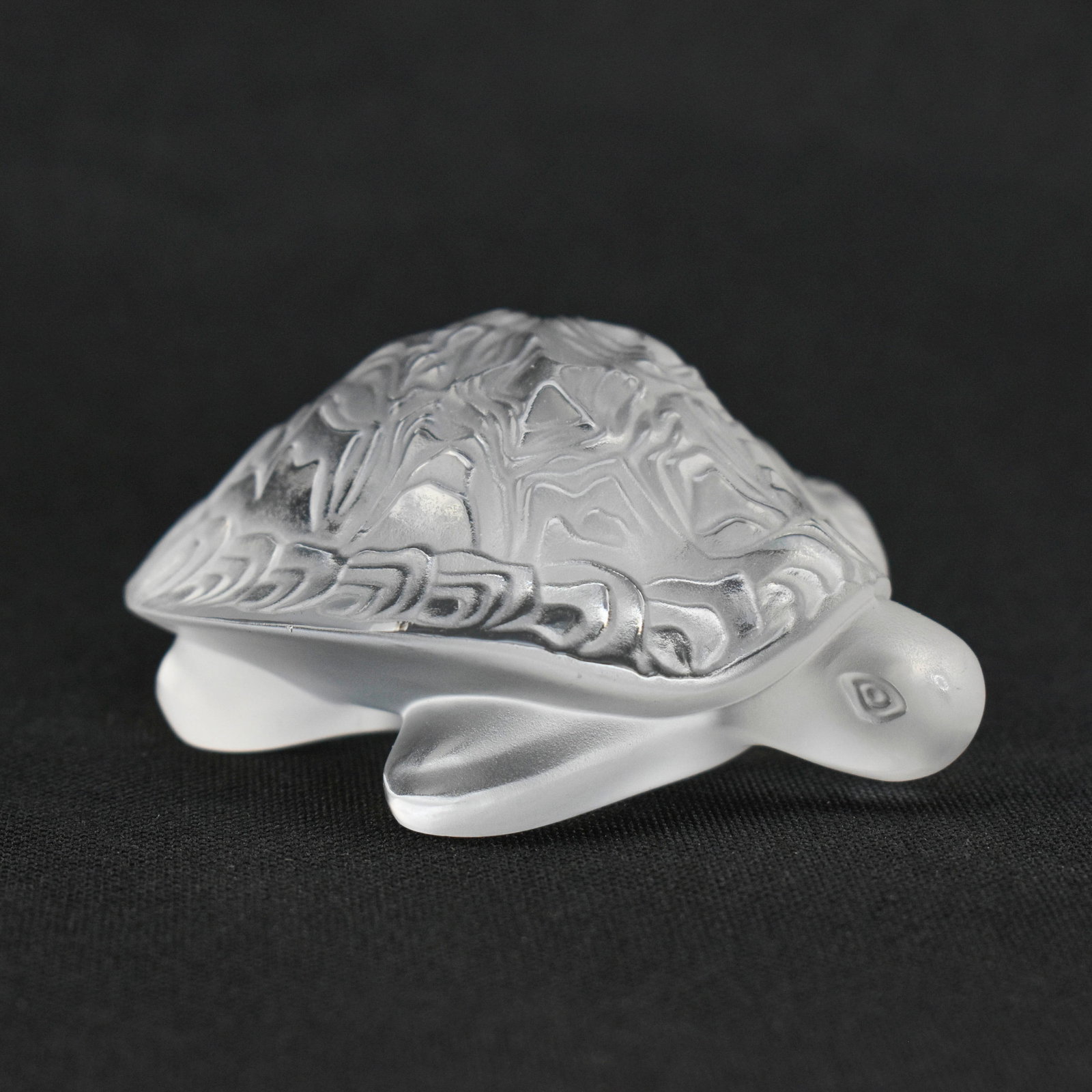 Lalique France Frosted Turtle Figure (1 of 6)