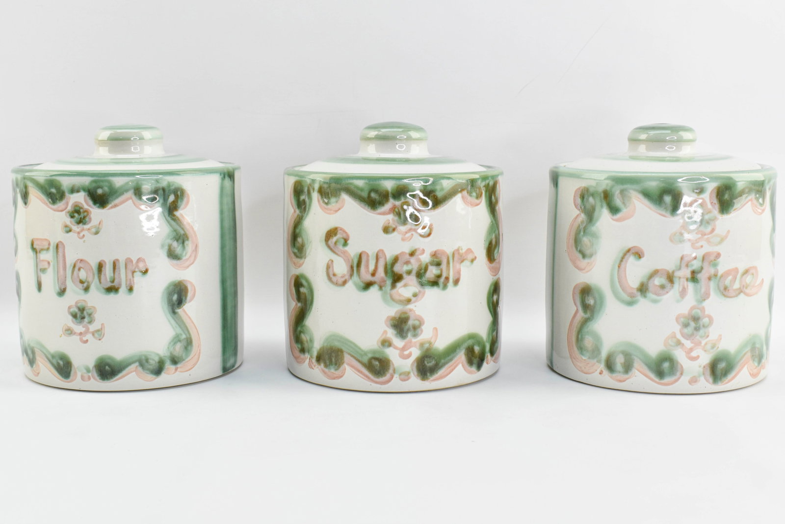 M.A. Hadley Flour, Sugar, Coffee Cannister Set (1 of 9)