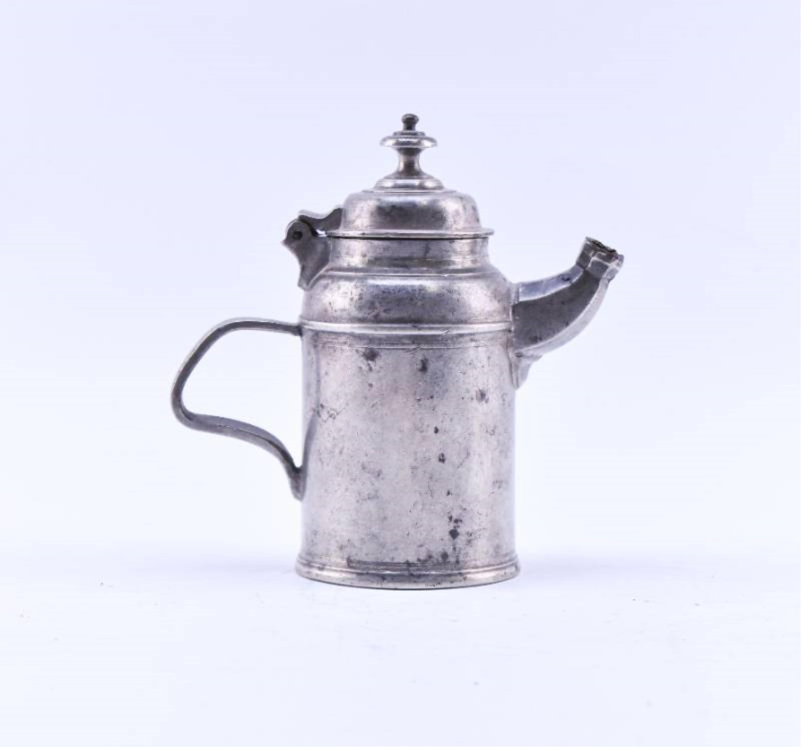 Antique Pewter Coffee Pot Inkwell (1 of 8)