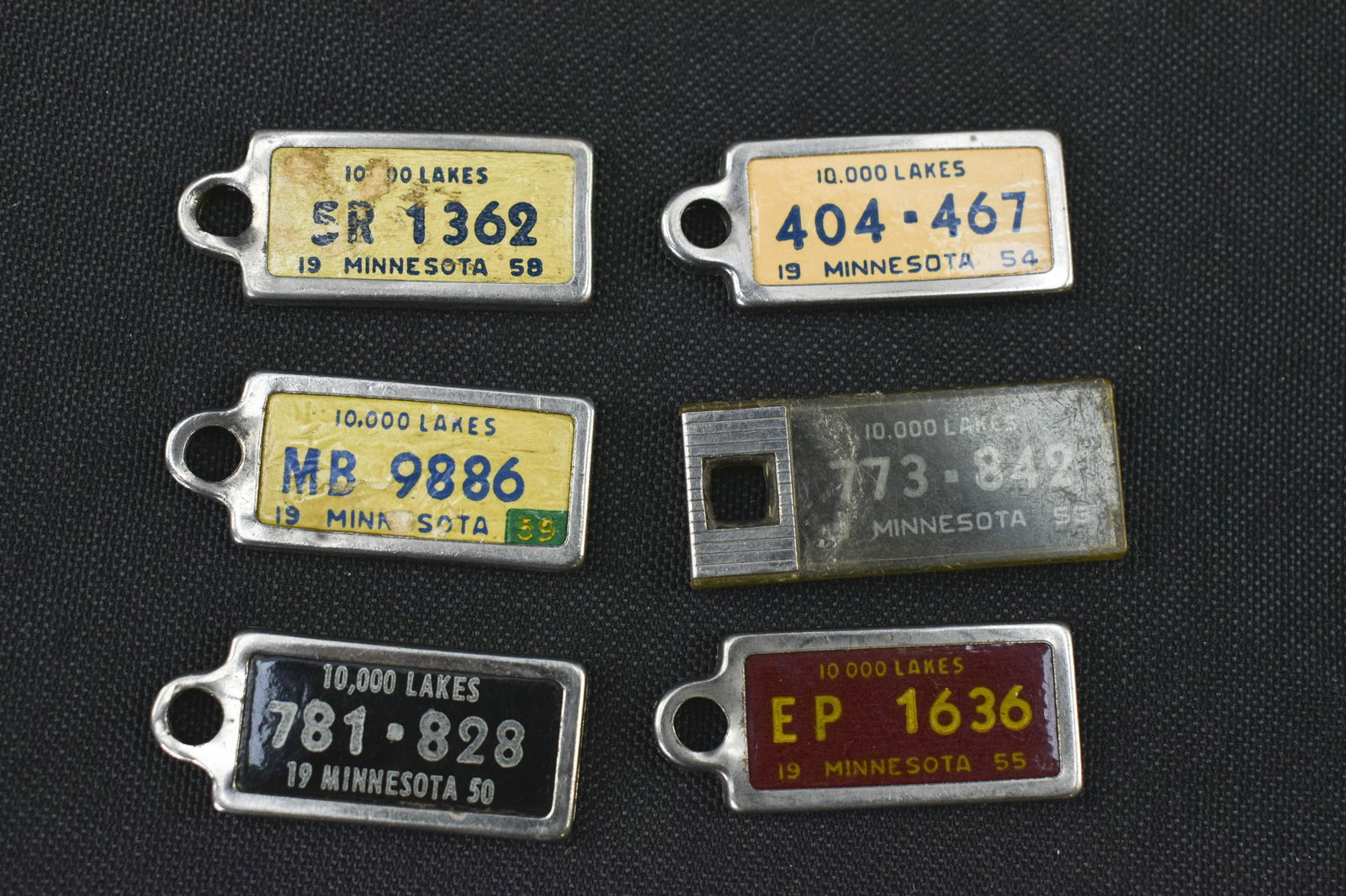 1950's Minnesota DAV License Plate Tags (1 of 7)