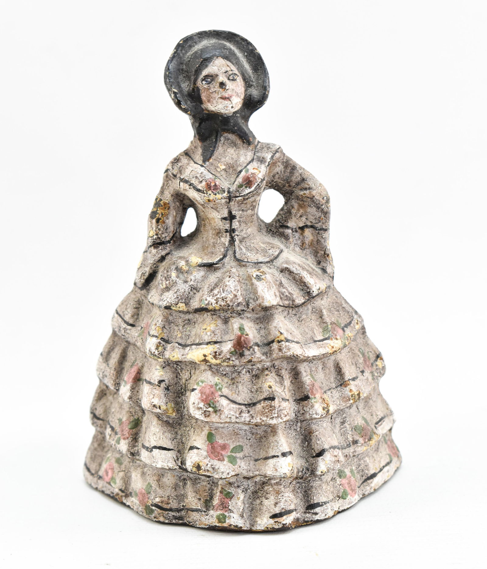 Antique Cast Iron Southern Belle Doorstop (1 of 8)