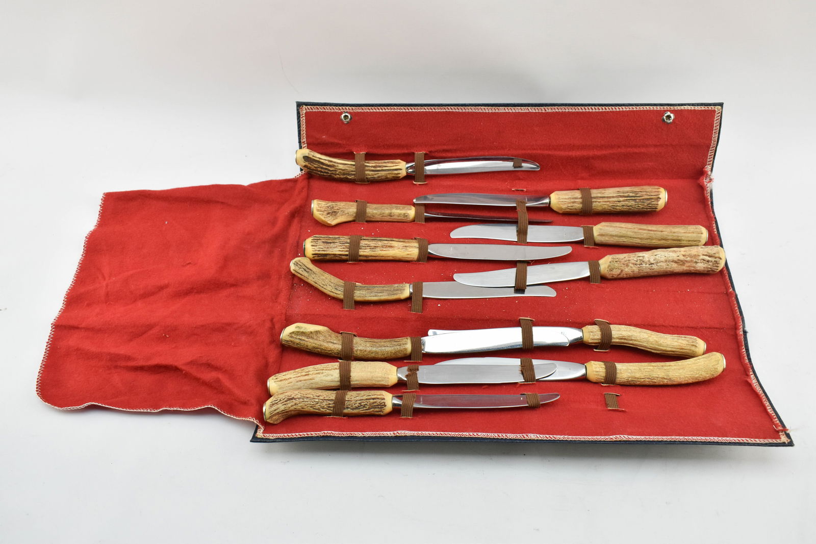 12 Piece Stag Handle Butter Knife Set (1 of 7)