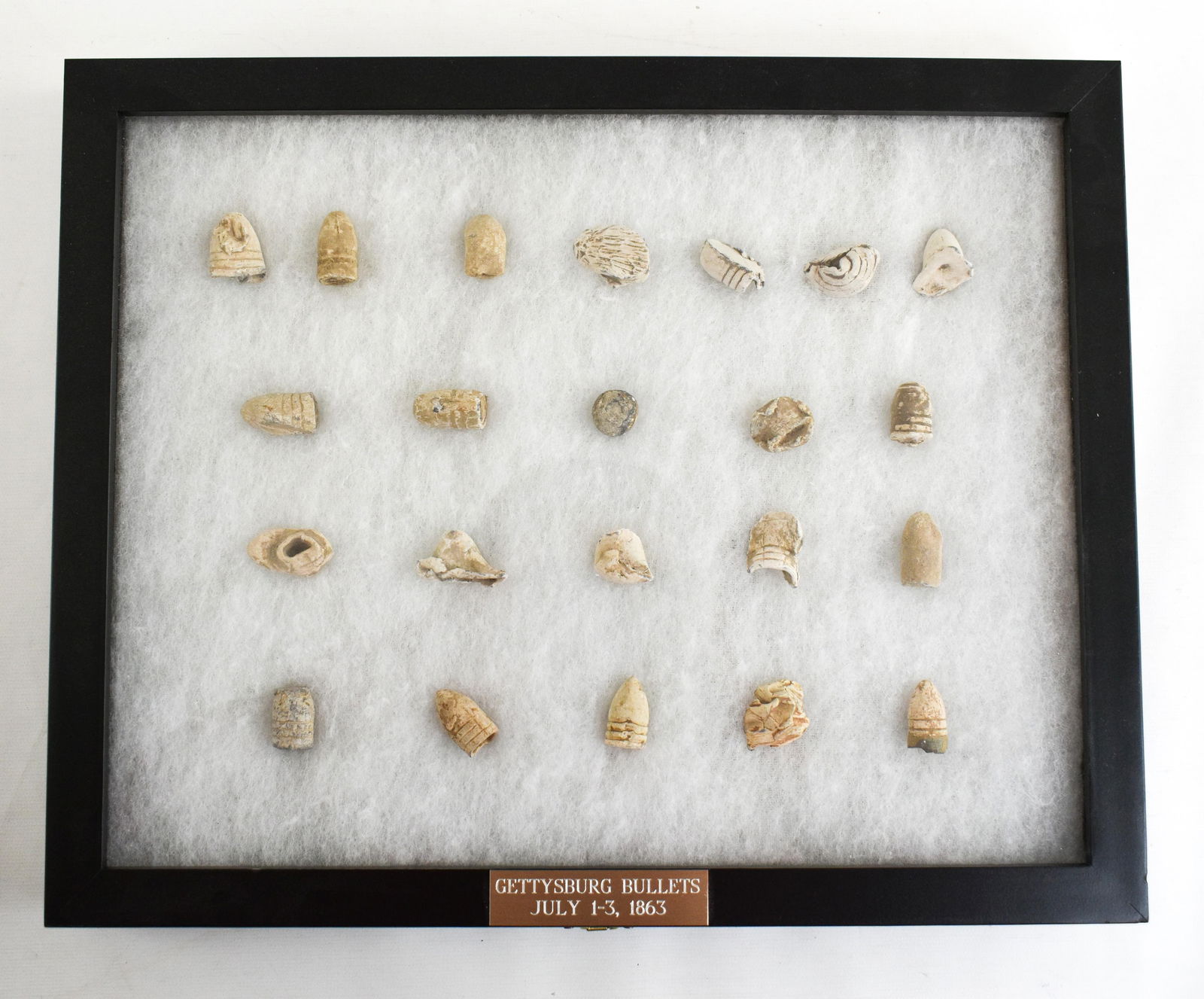 Collection of Battle of Gettysburg Relics With Documentation, Civil War, Many Rosensteel Collection (1 of 20)