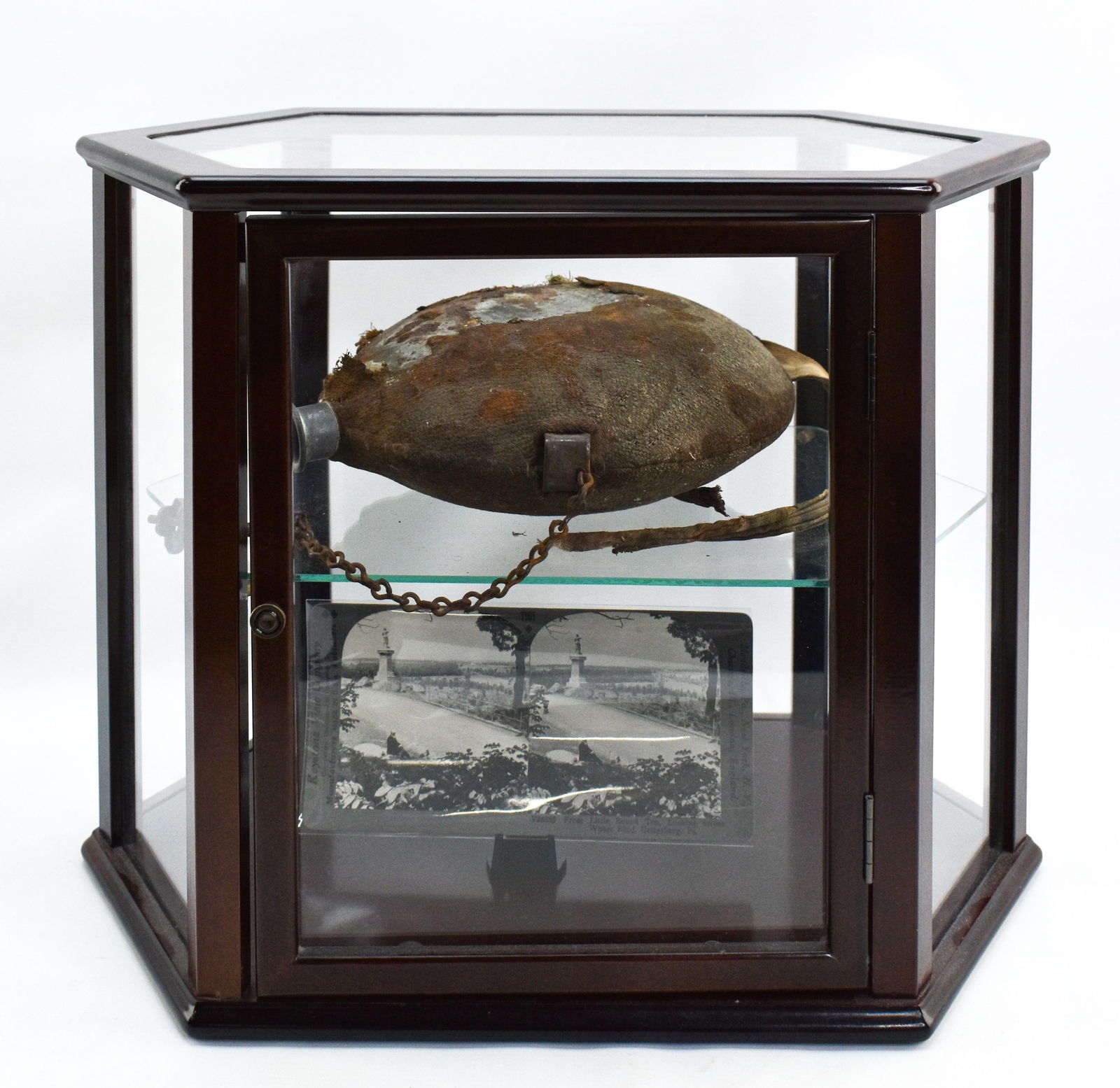 M1858 Gettysburg Civil War Canteen & Cloth Cover, Shields Museum (1 of 20)