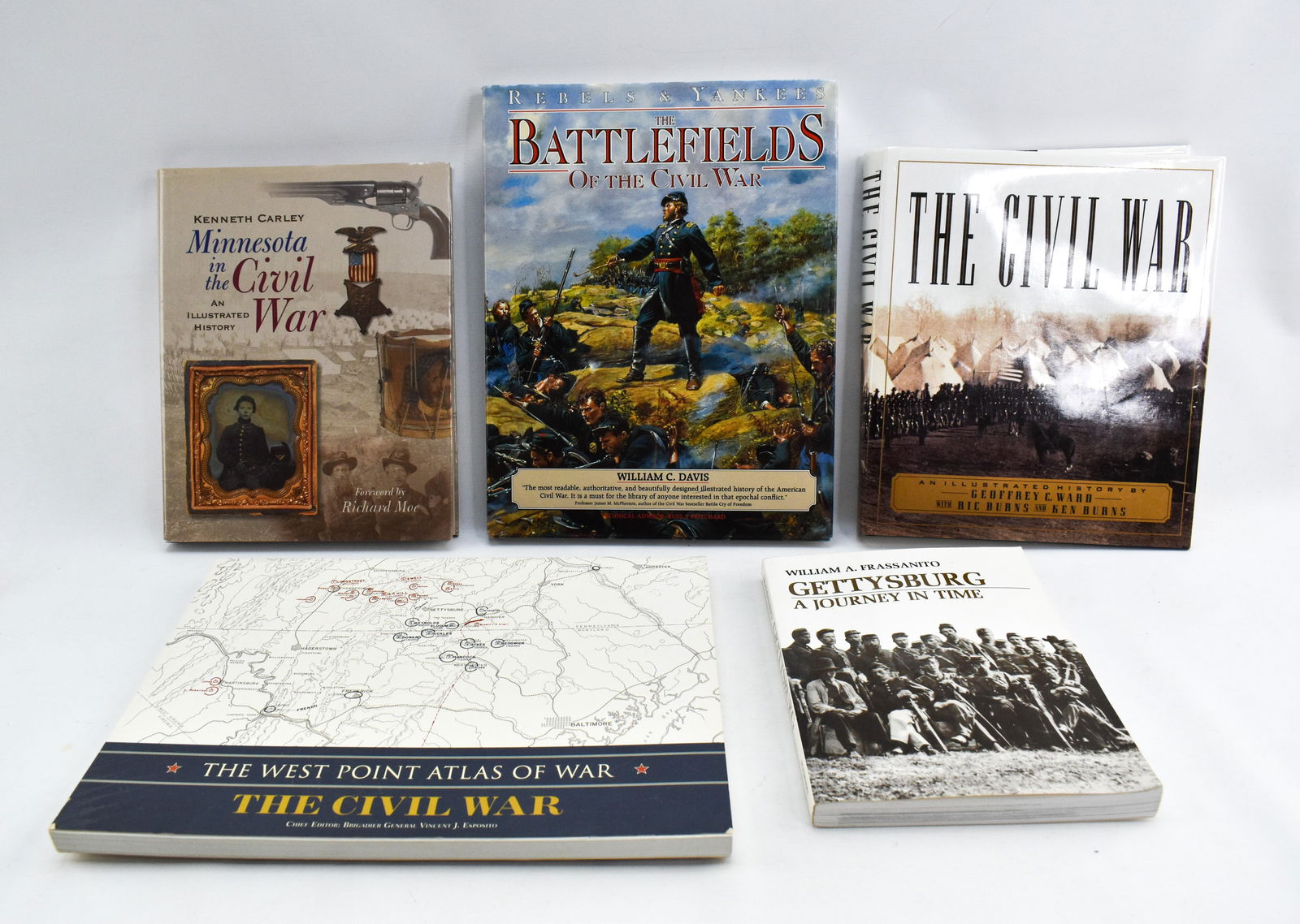 5 Civil War History Books (1 of 8)