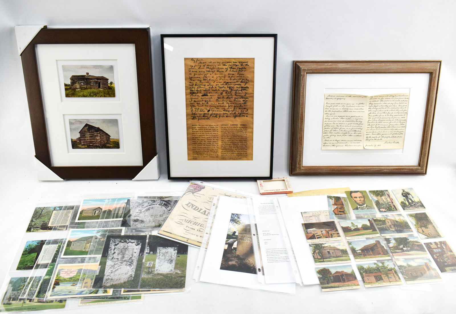 Abraham Lincoln and Berry Home Ephemera (1 of 20)