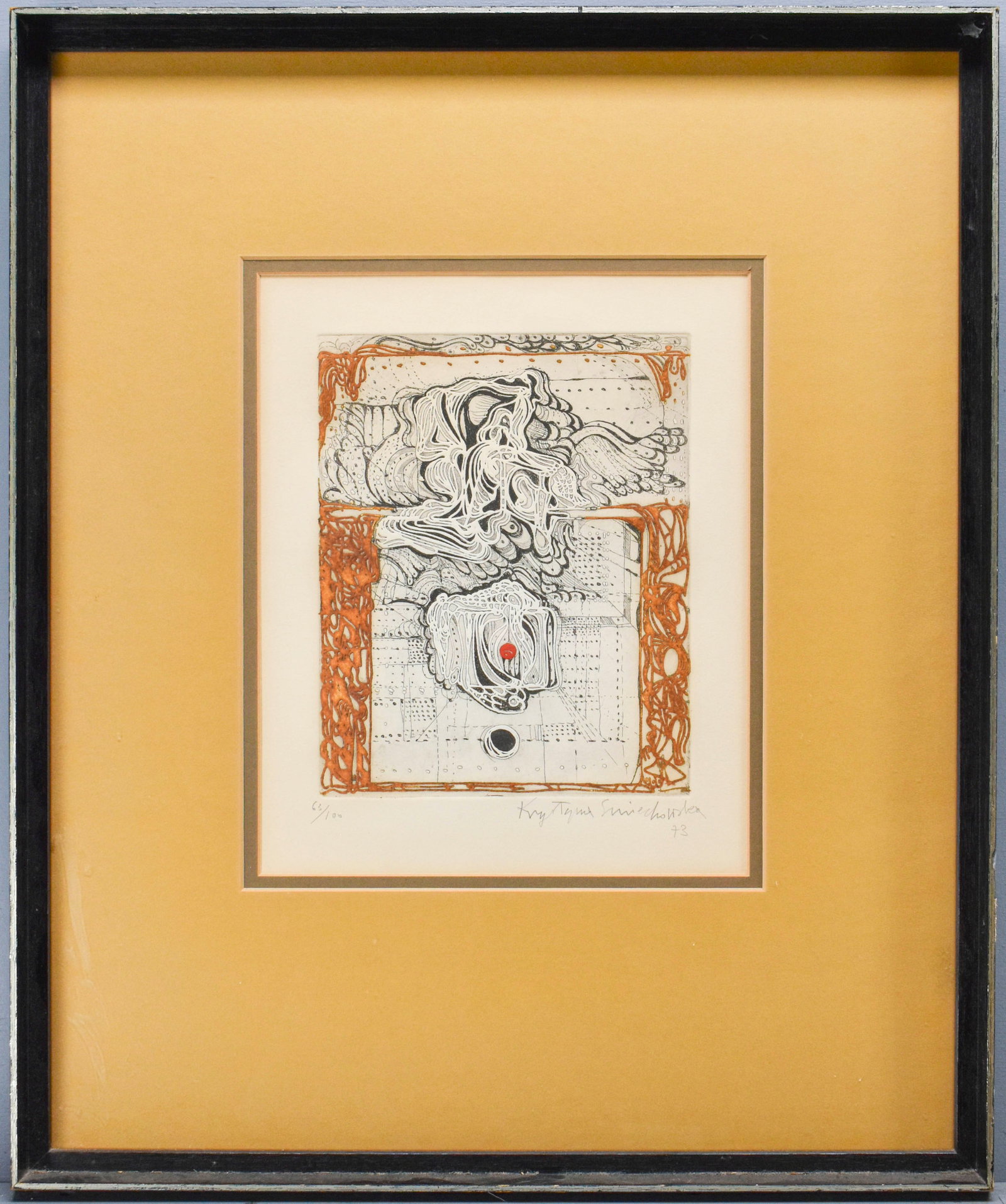 Framed Print S/N Krystyna Smiechowska (b. 1935) (1 of 6)