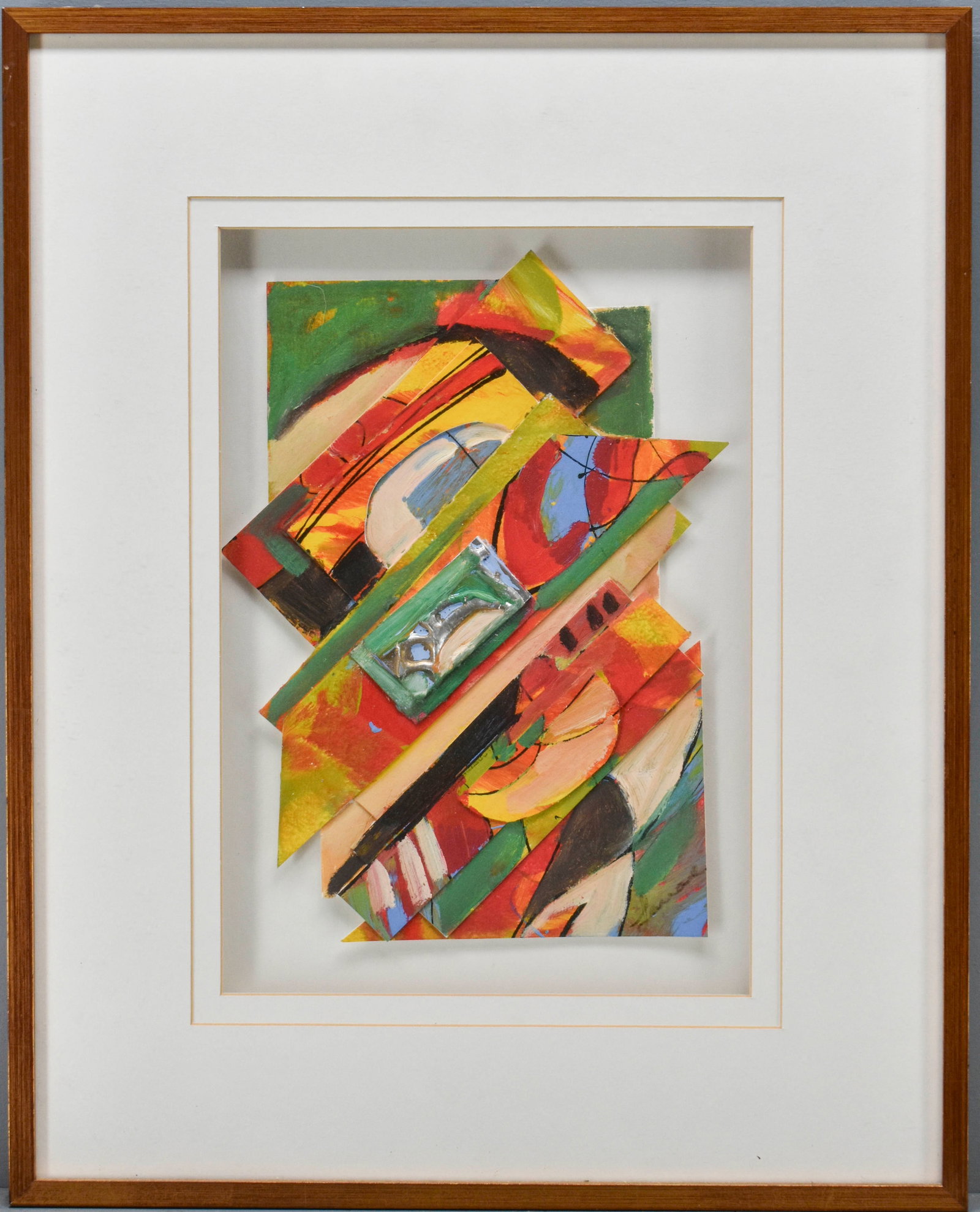 Abstract Haitian Artwork, Possibly Gisou Lamothe (1935?2020) (1 of 5)