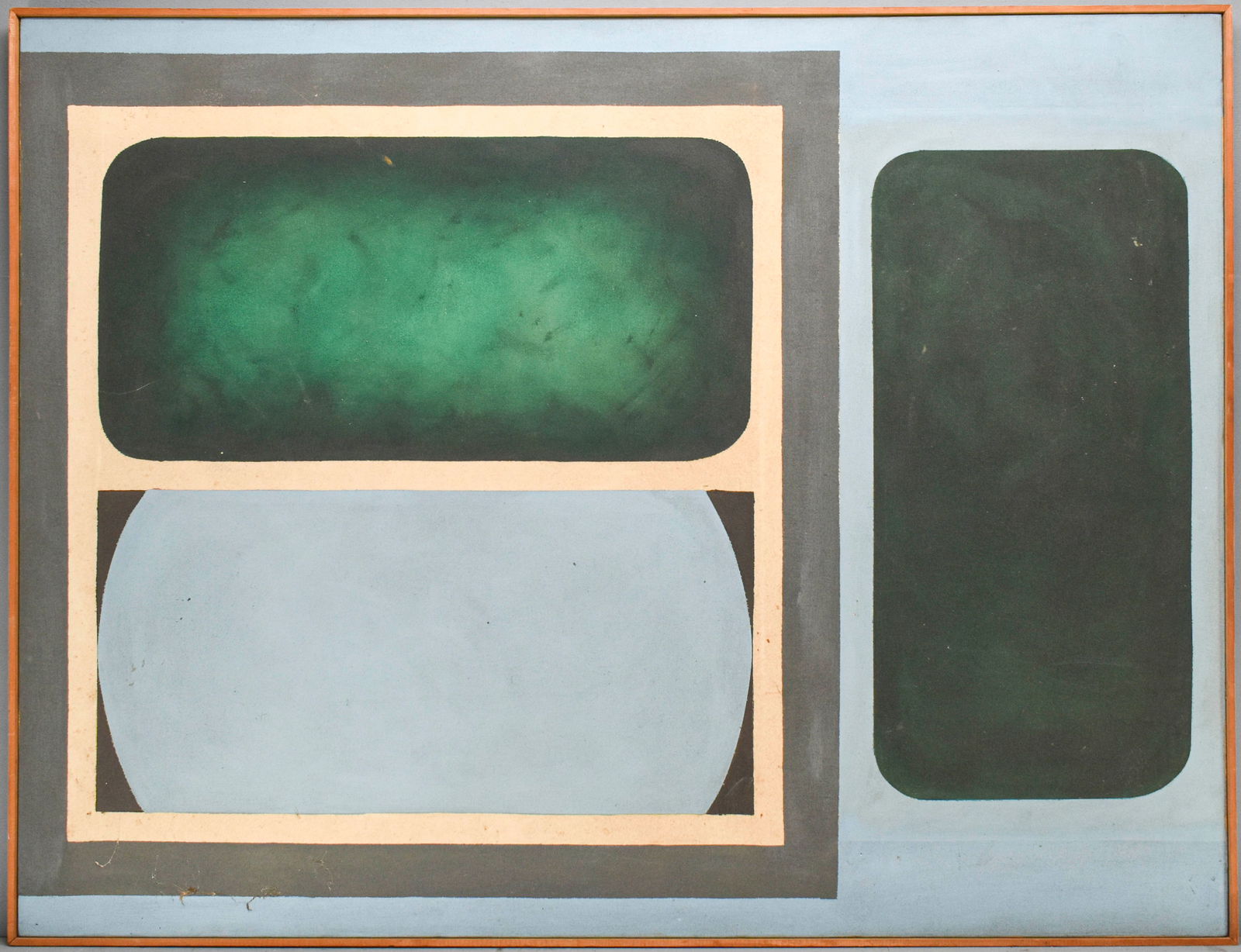 Framed Oil Painting, "Forest" (1 of 7)