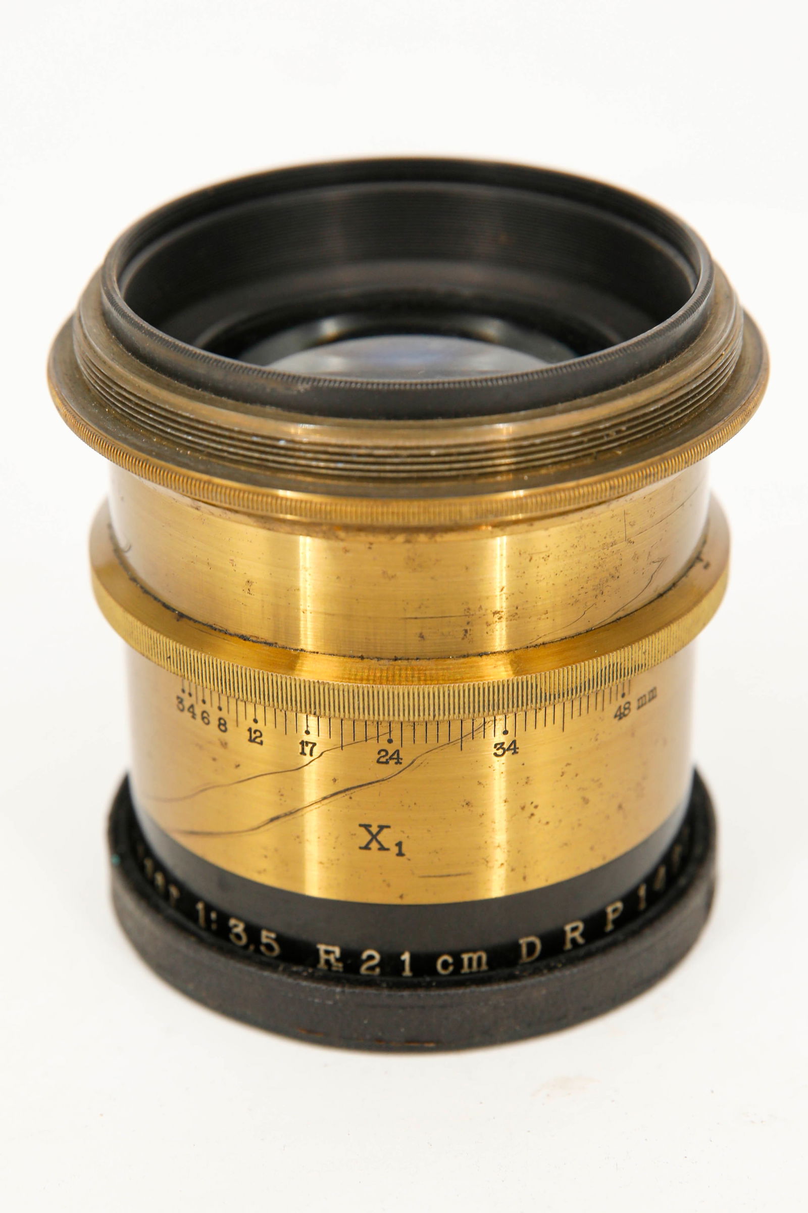 Early Brass Camera Lens by Carl Zeiss Jena Tessar (1 of 11)