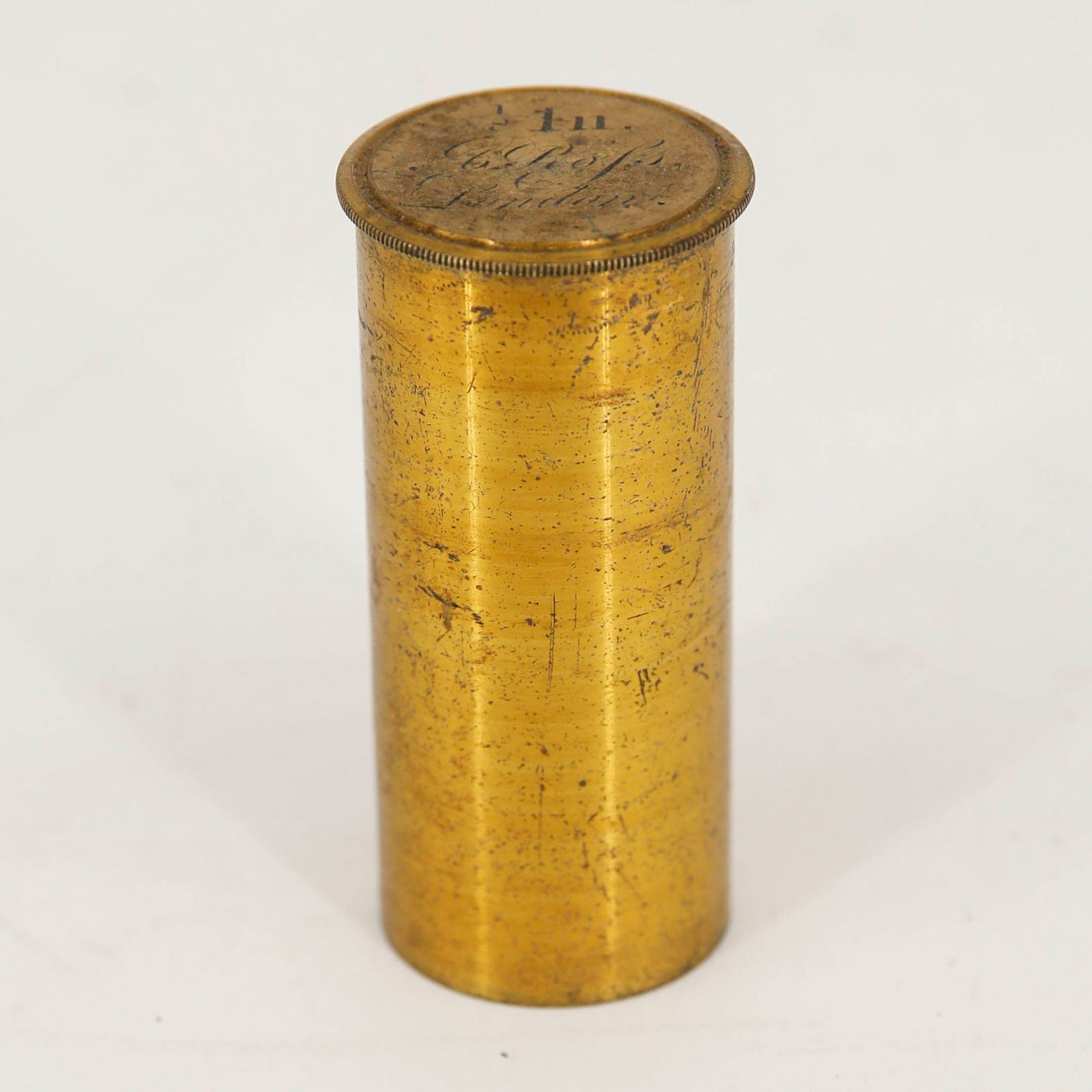 Early Brass Microscope Objective by A. Rofs London (1 of 6)
