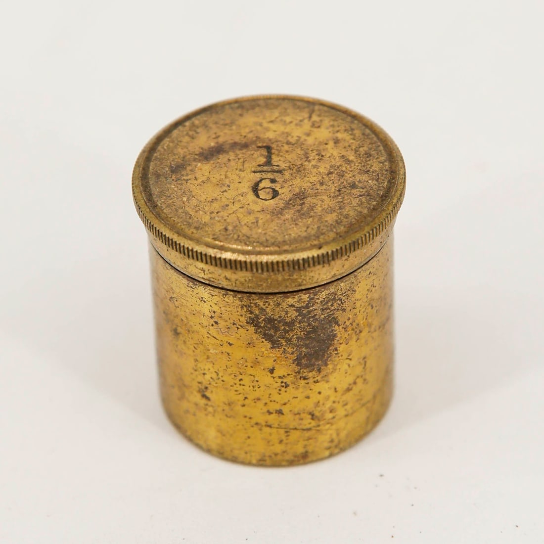 Early 1/6 in. Brass Microscope Objective (1 of 4)