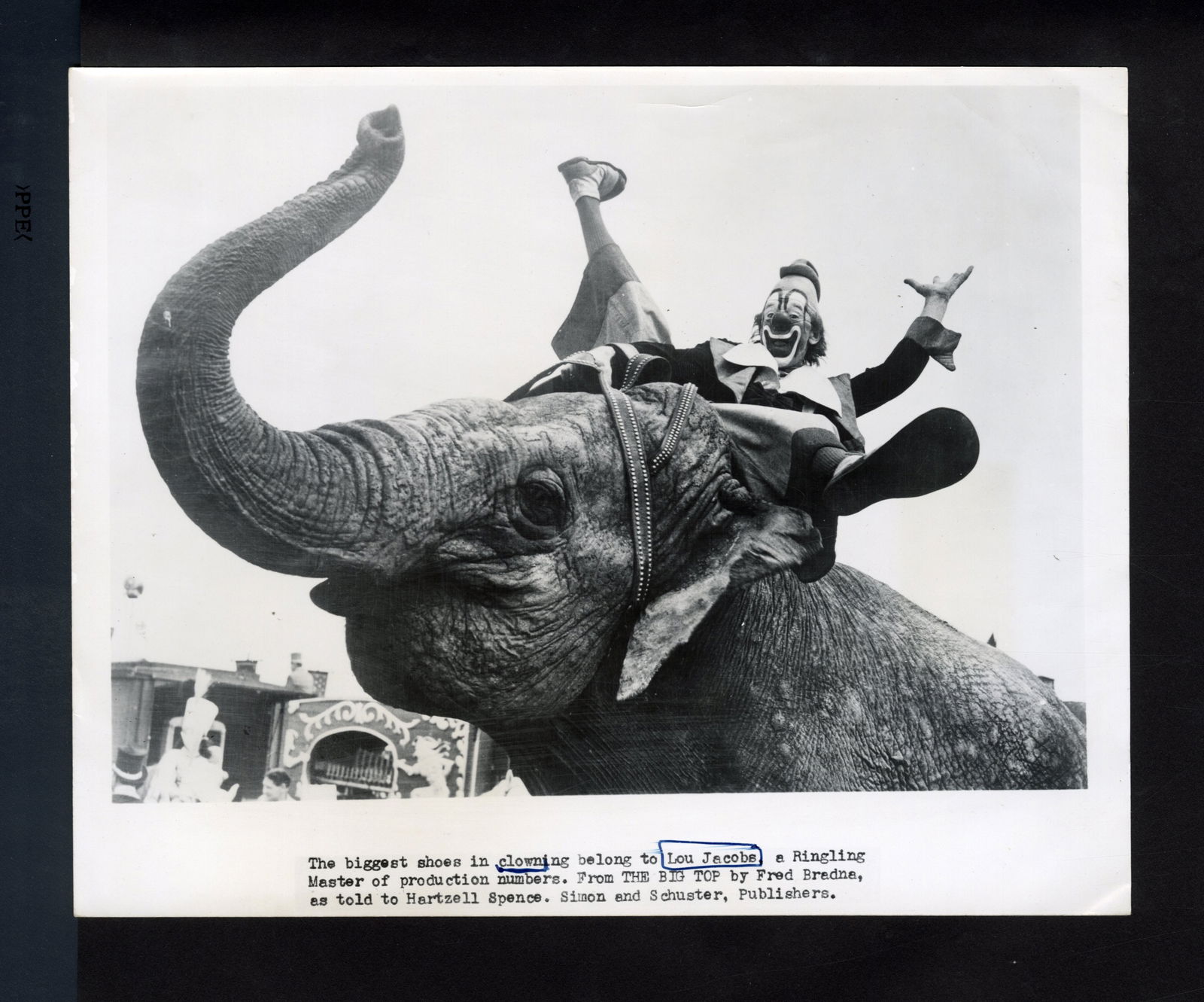 Clown Lou Jacobs Photo from Star Tribune Archive (1 of 2)