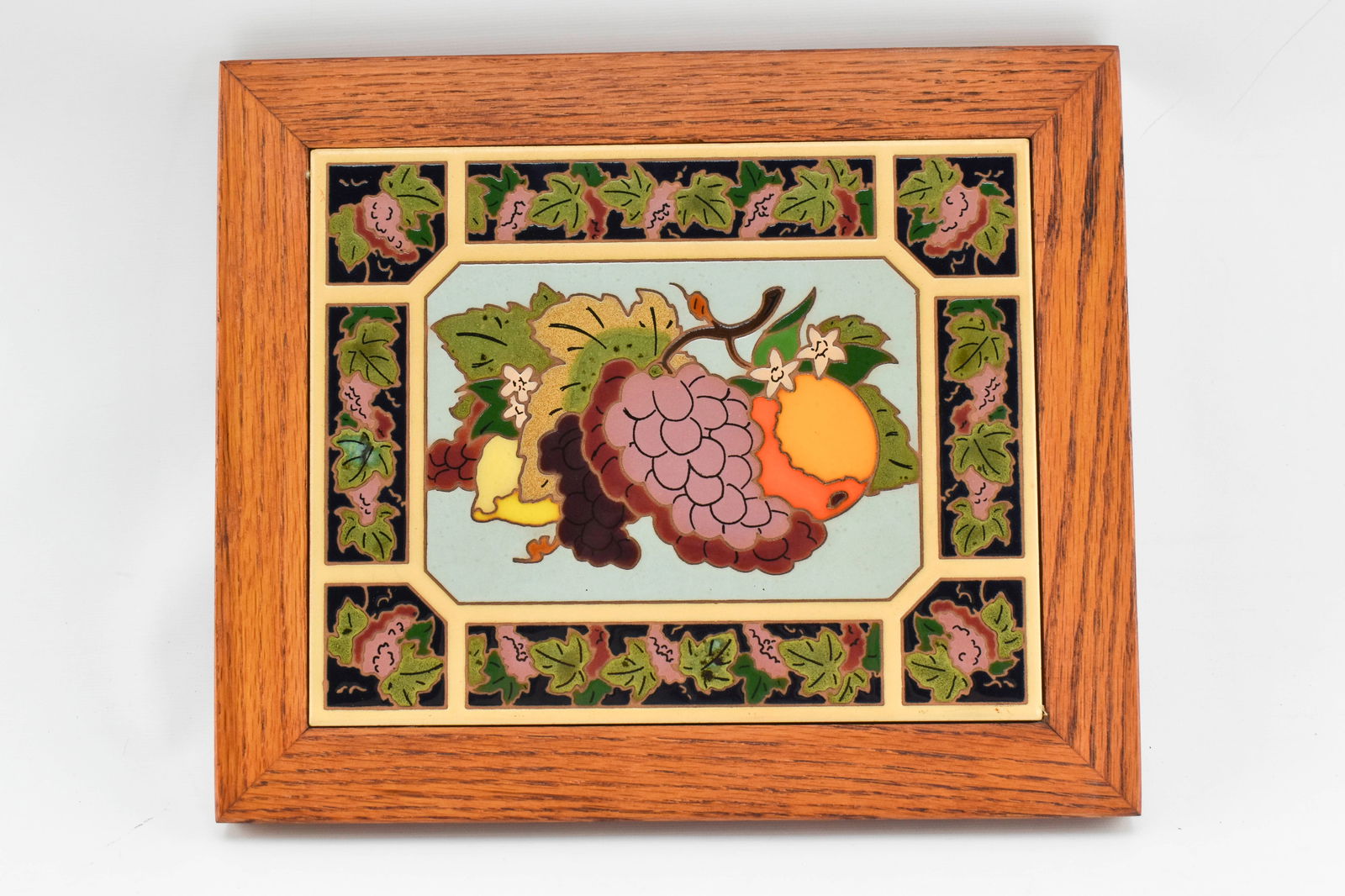 Arius Tile Co. "Food Tray" 1993 Santa Fe Art Tile (1 of 5)