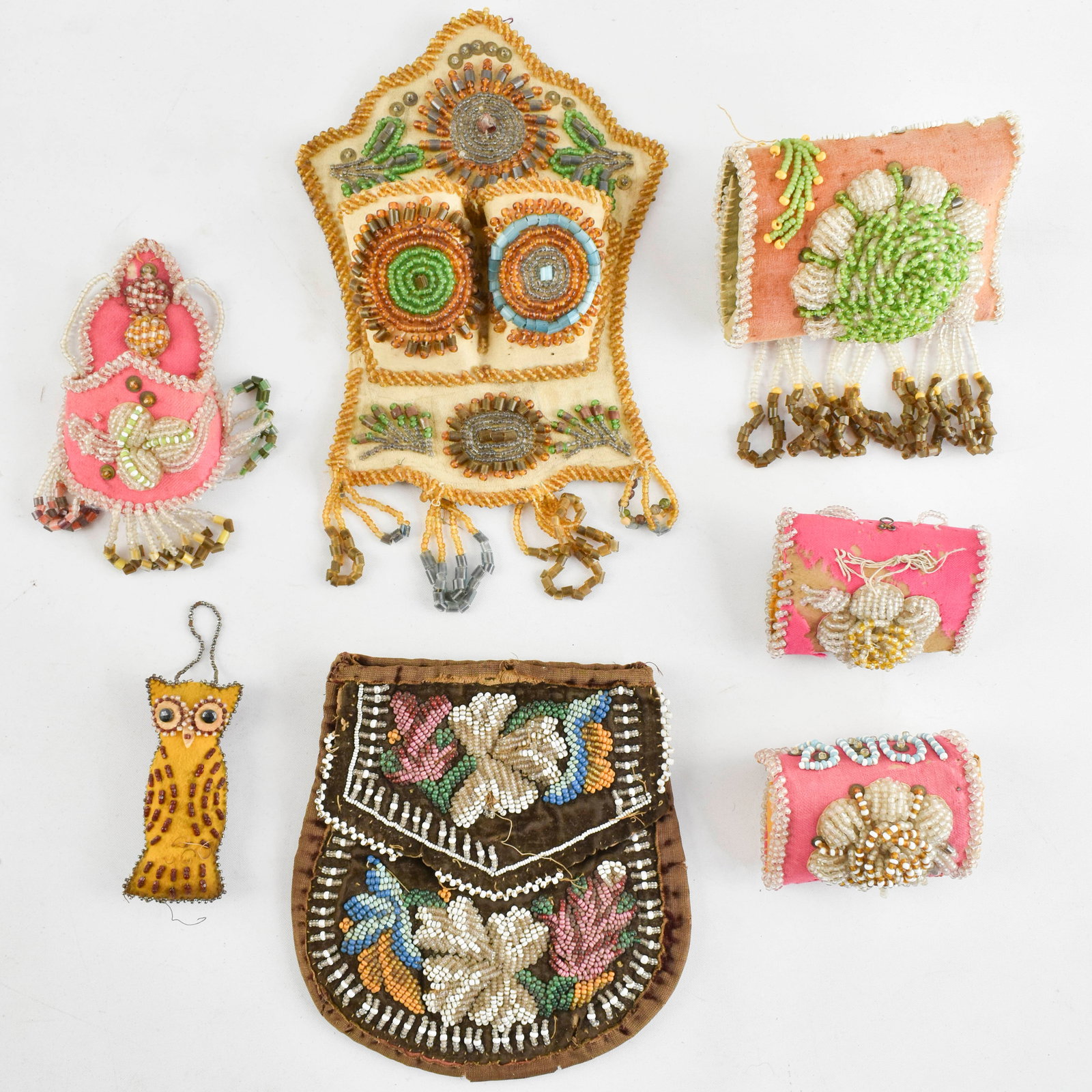 Antique Iroquois Native American Beaded Items (1 of 15)