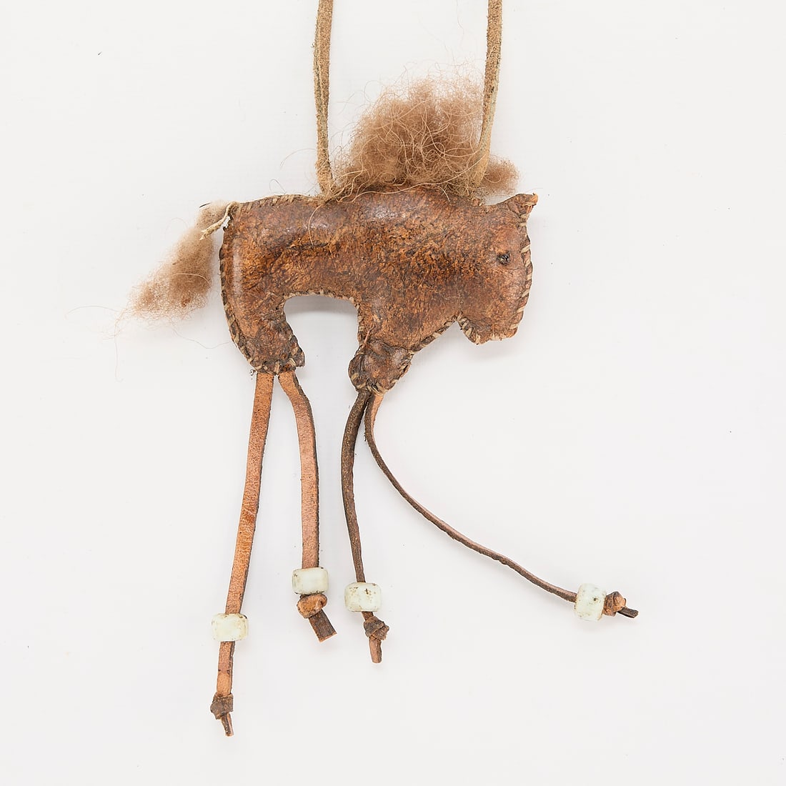 Vintage Plains Native American Buffalo Fetish Ornament (1 of 3)