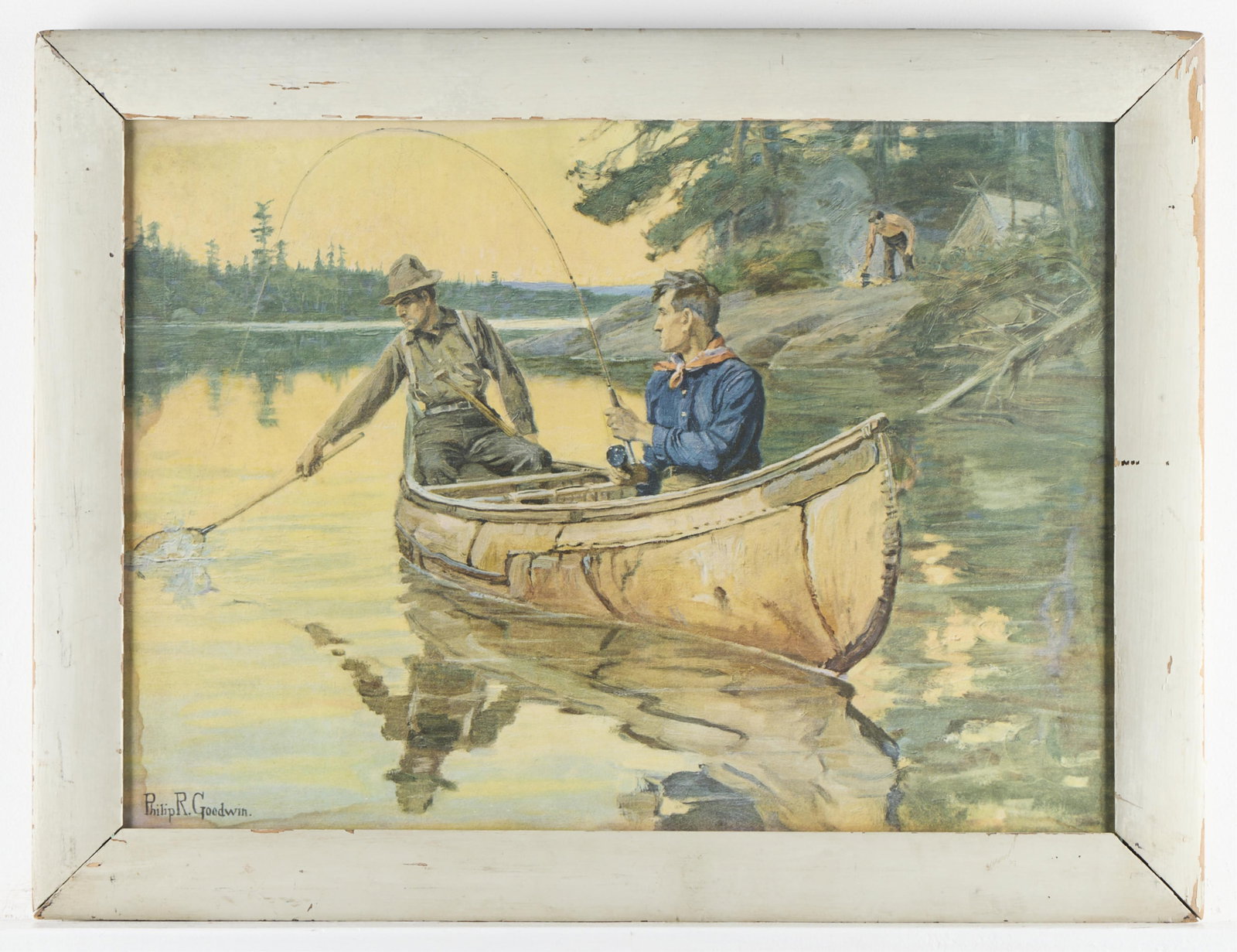 2 Philip R. Goodwin Fishing Lithograph Prints (1 of 8)