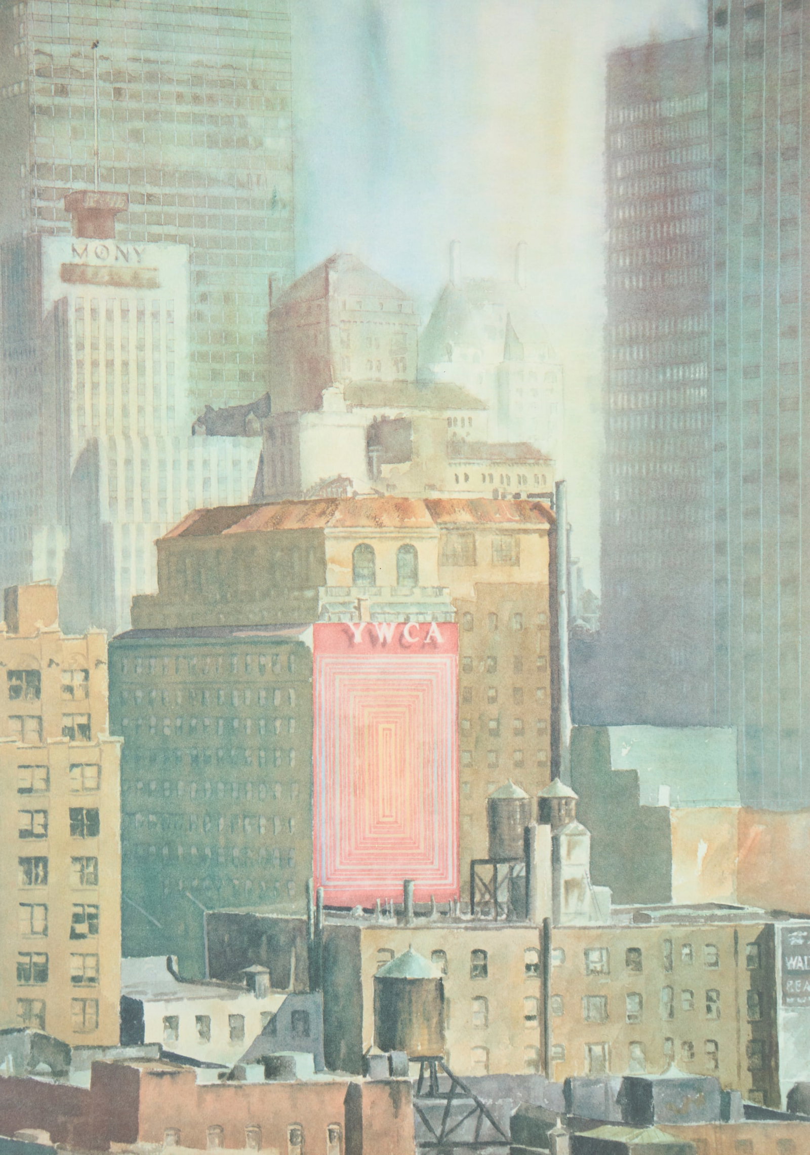 Rodell C. Johnson "Midtown" S/N Lithograph (1 of 6)