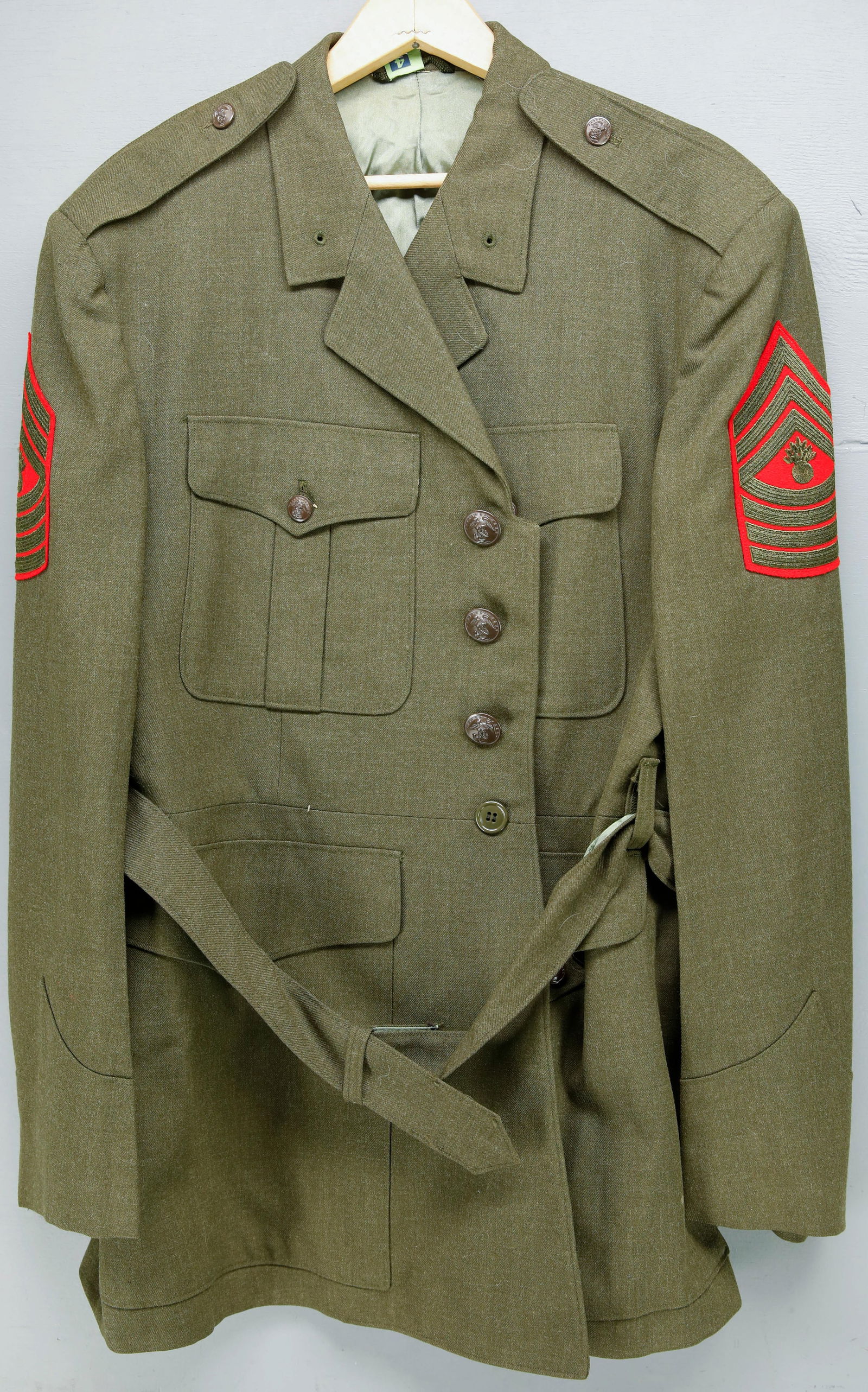 U.S. Marine Dress Green Jacket (1 of 4)