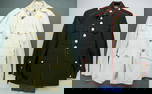 Two U.S. Marines Uniforms, White and Black