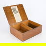 Antique Wooden National Cash Register Credit System Filing Case