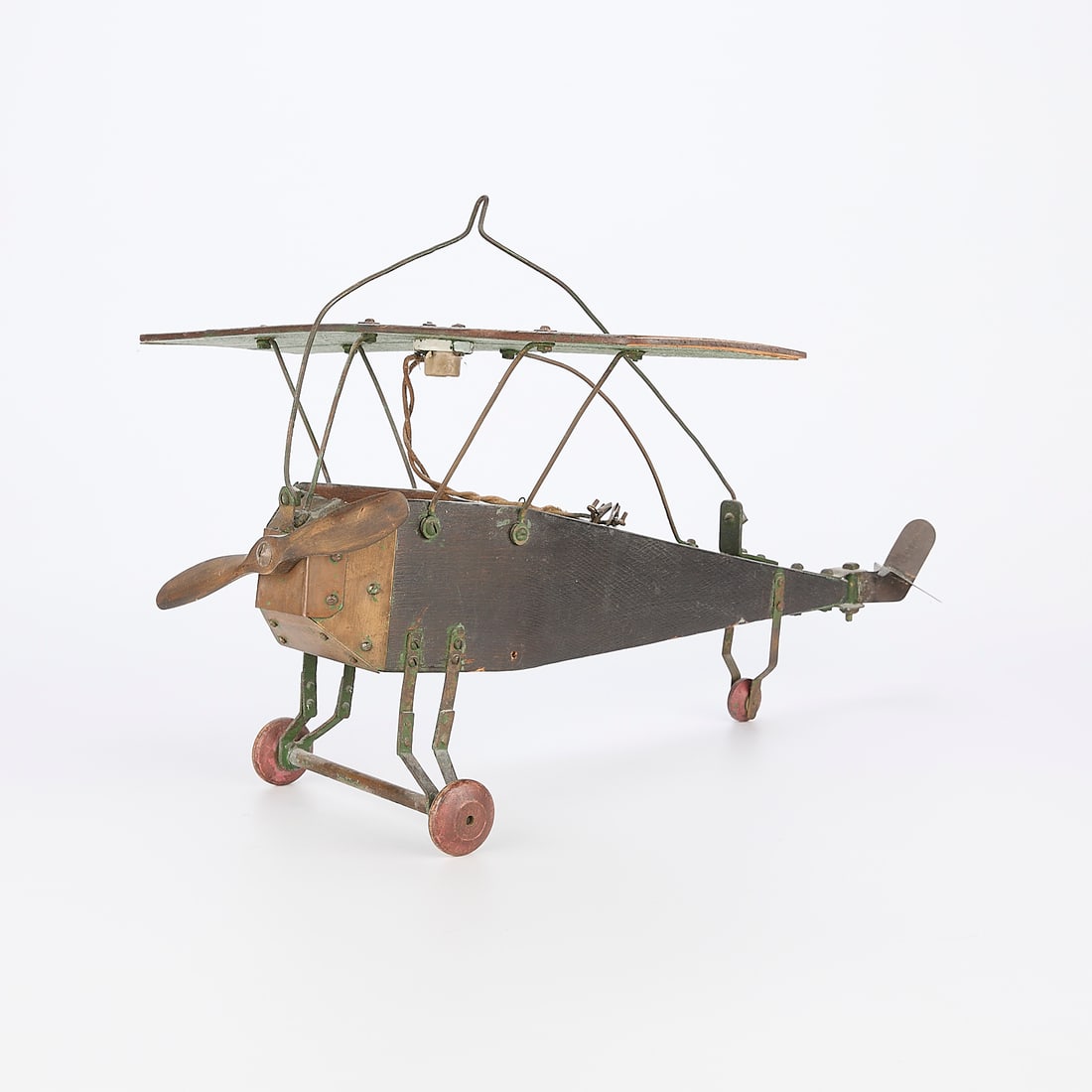 Handmade American Folk Art Plane (1 of 4)
