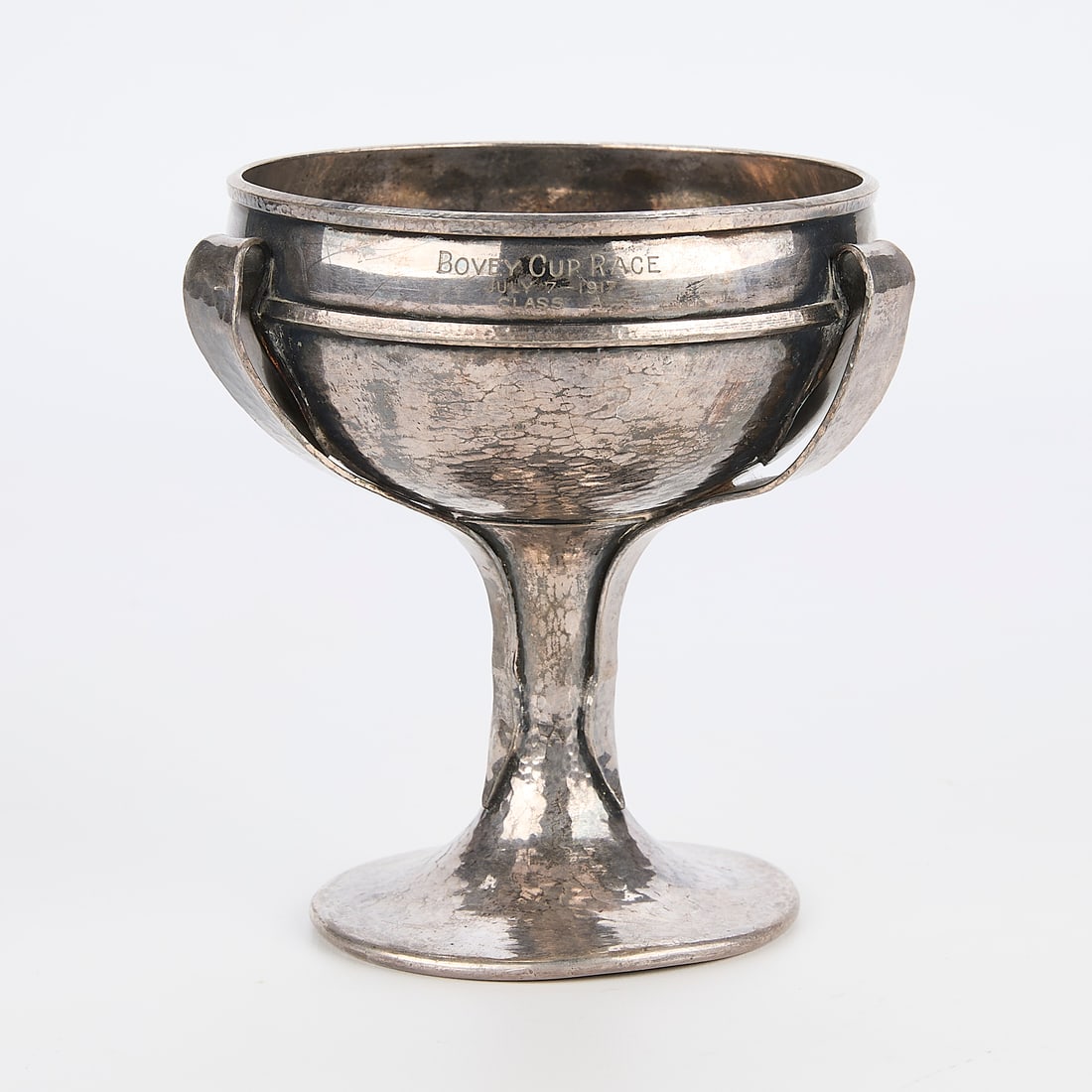 1917 Meriden Brittania Company Rogers Bros. Silverplate "Bovey Cup Race" Trophy (1 of 5)