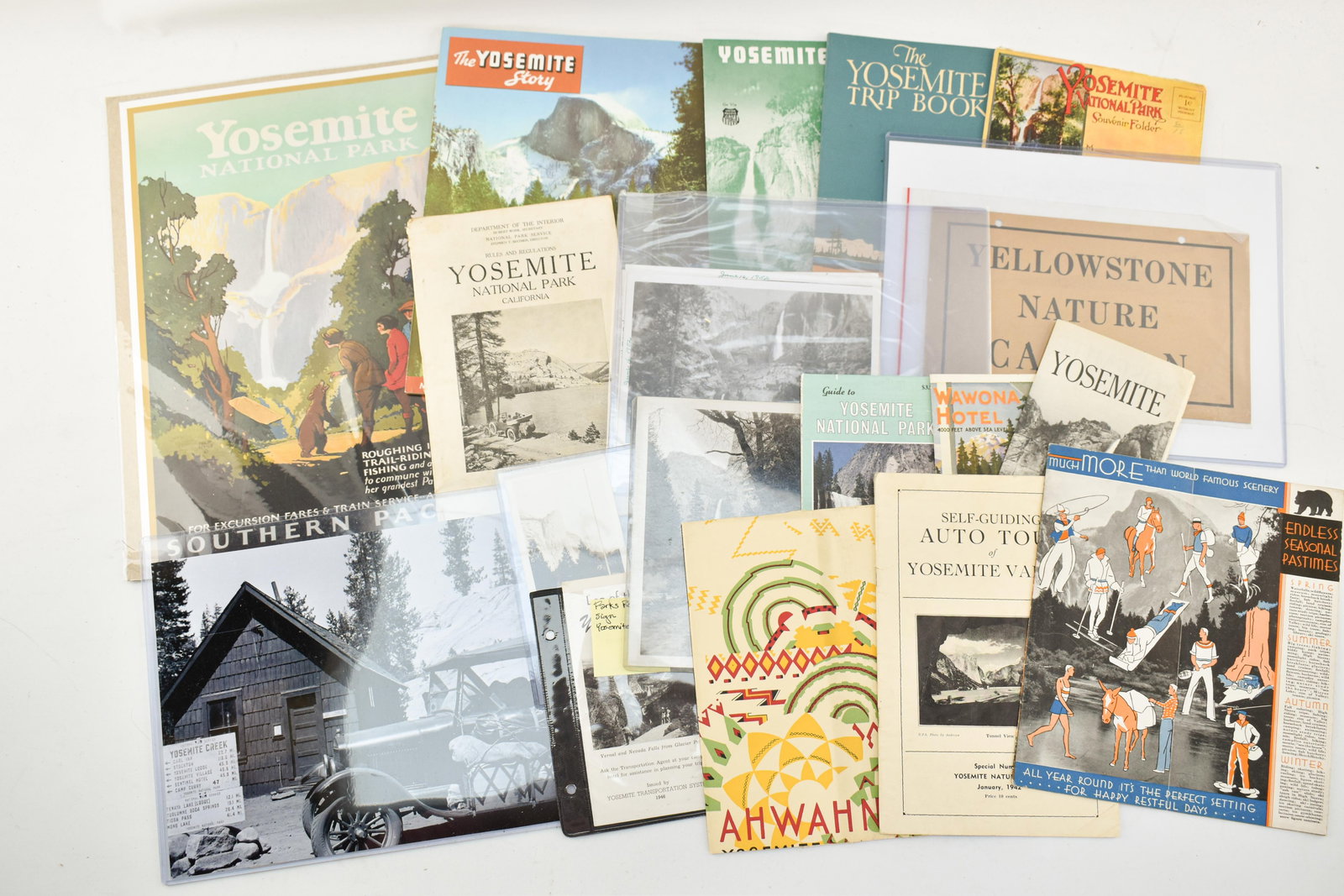Vintage Yosemite National Park Ephemera & Collectibles (1 of 11)
