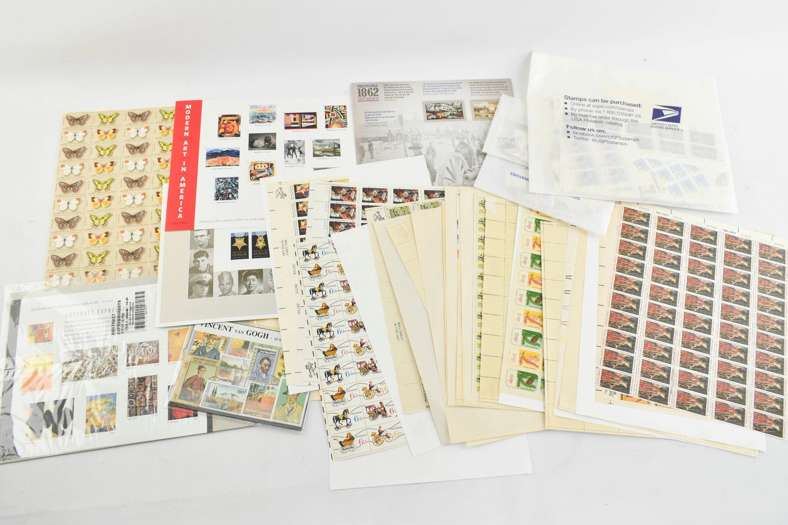 Stamp Collection - U.S. Vintage & Modern Unused Stamps (1 of 16)