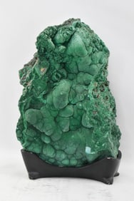 Tall Botryoidal Malachite Specimen