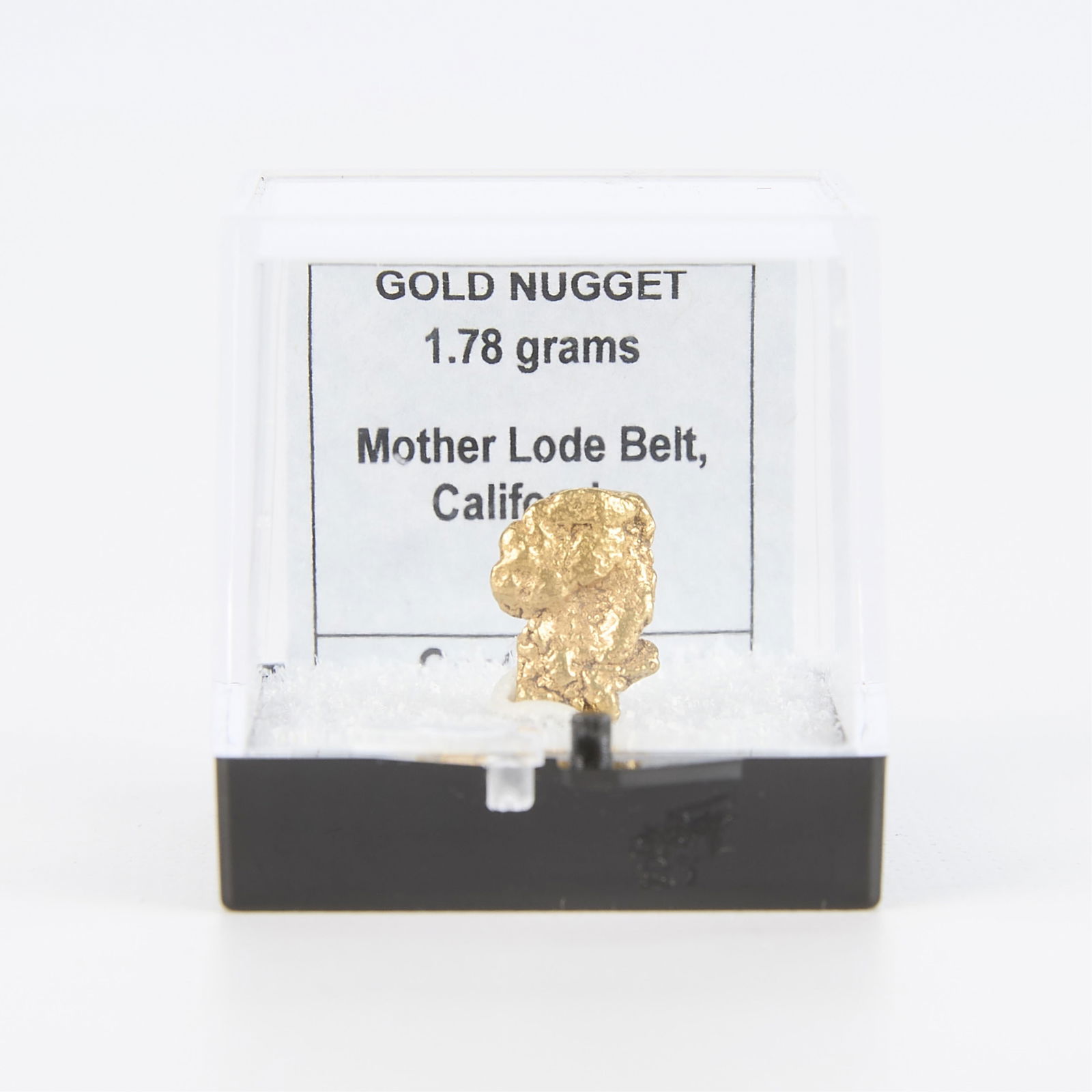 1.78g Gold Nugget from Mother Lode Belt, California (1 of 4)