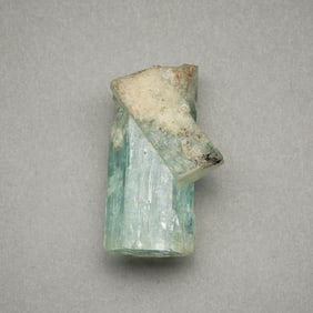 Small Blue-Green Crystal Rock Fragement Poss. Aquamarine