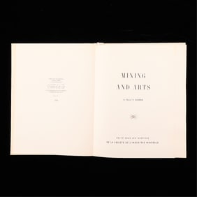 Marcel N. Barbier "Mining & Arts" Book