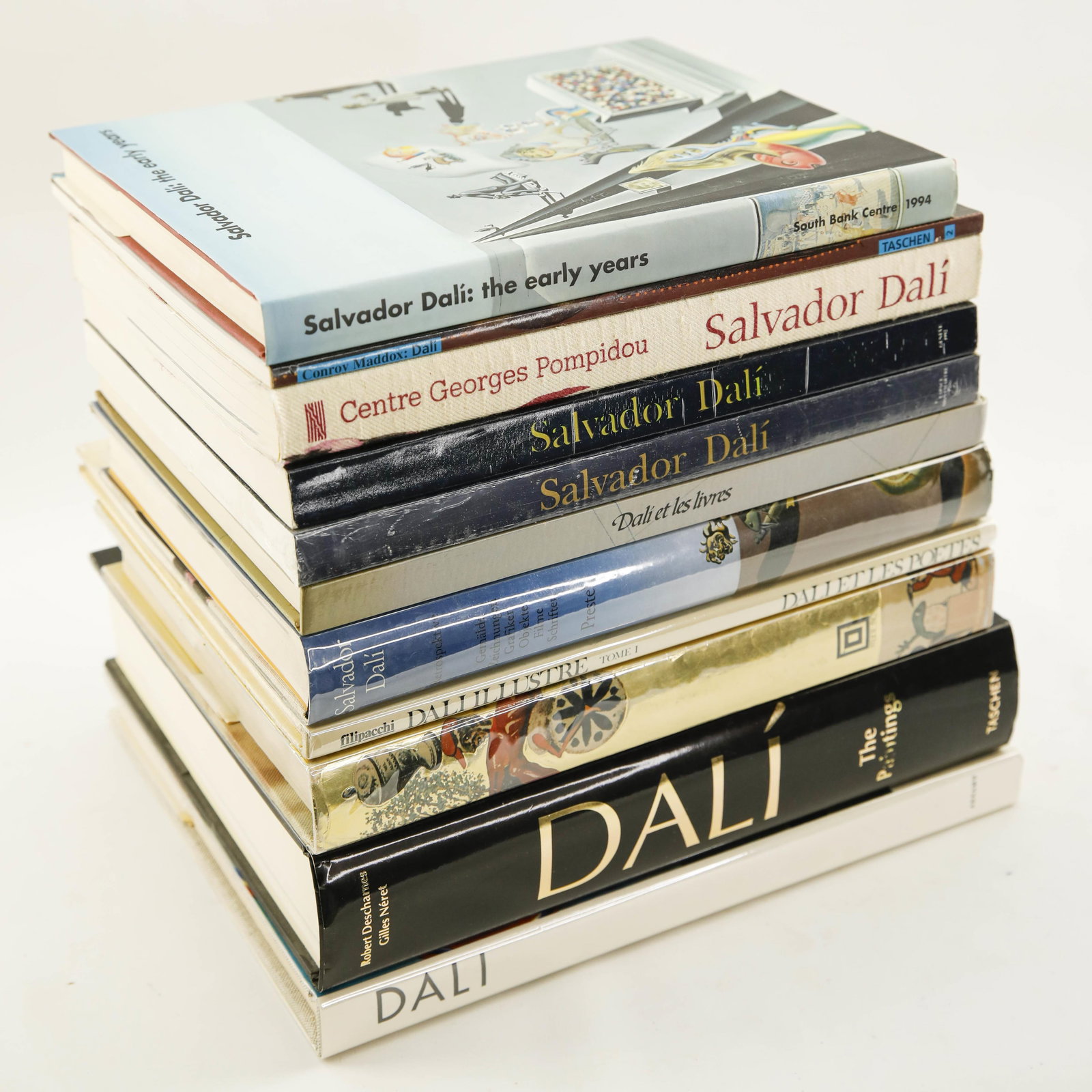Group Salvador Dali Books (1 of 1)