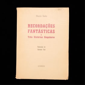 Recordacoes Fantasticas by Maurice Sandoz, Salvador Dali Illustrations, Portuguese